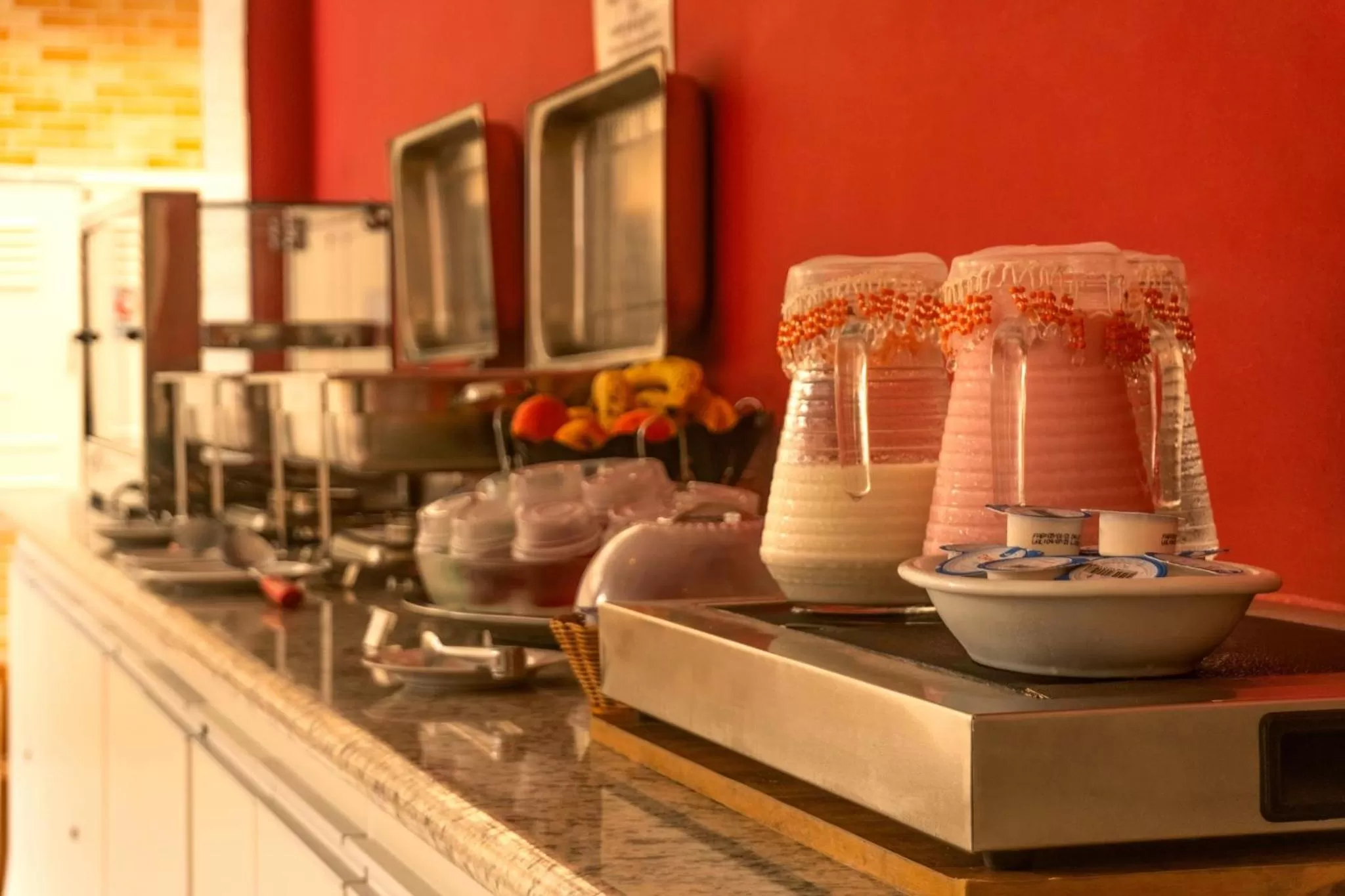 Food and drinks in UPG Hotel