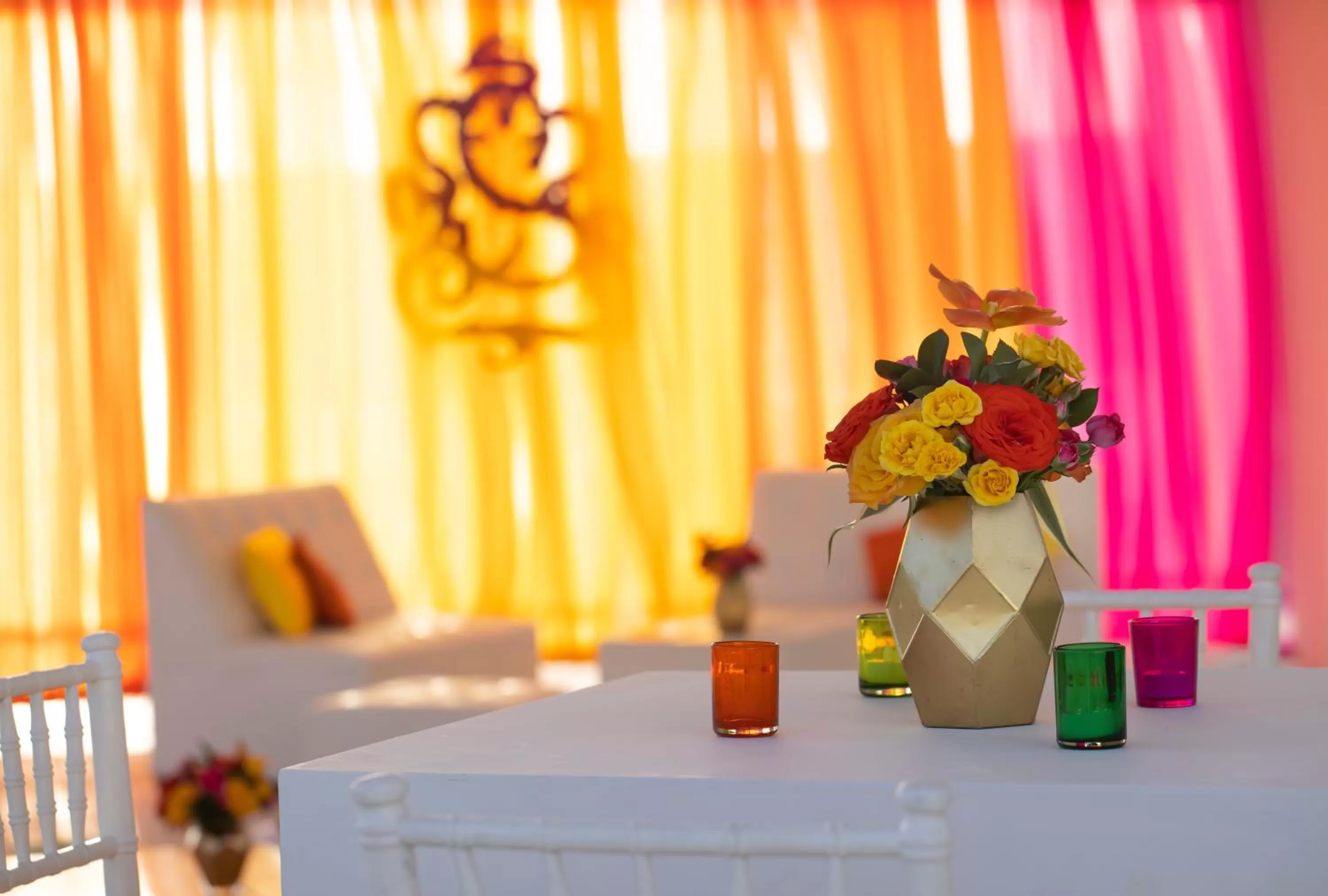 Seating area, Bed in Planet Hollywood Cancun by Royalton, An Autograph Collection All-Inclusive Resort