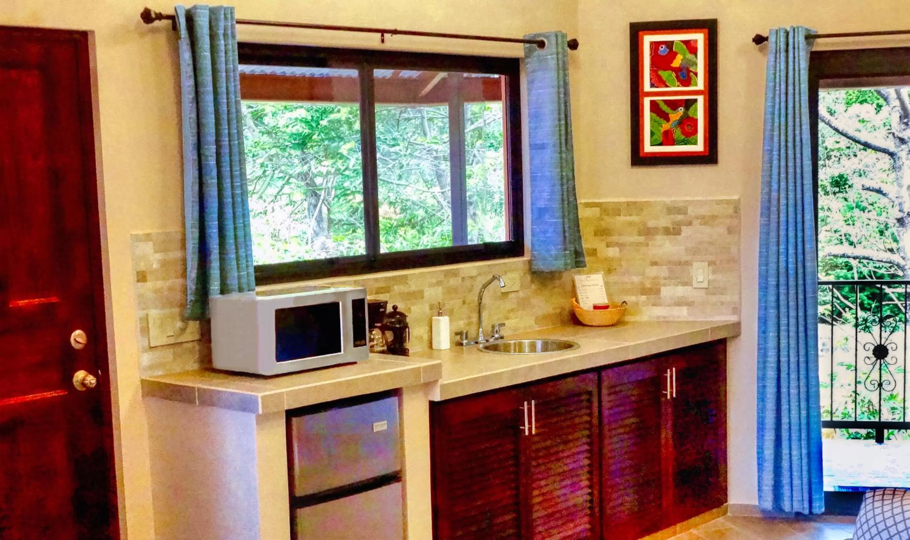 Patio, Kitchen/Kitchenette in Boquete Garden Inn