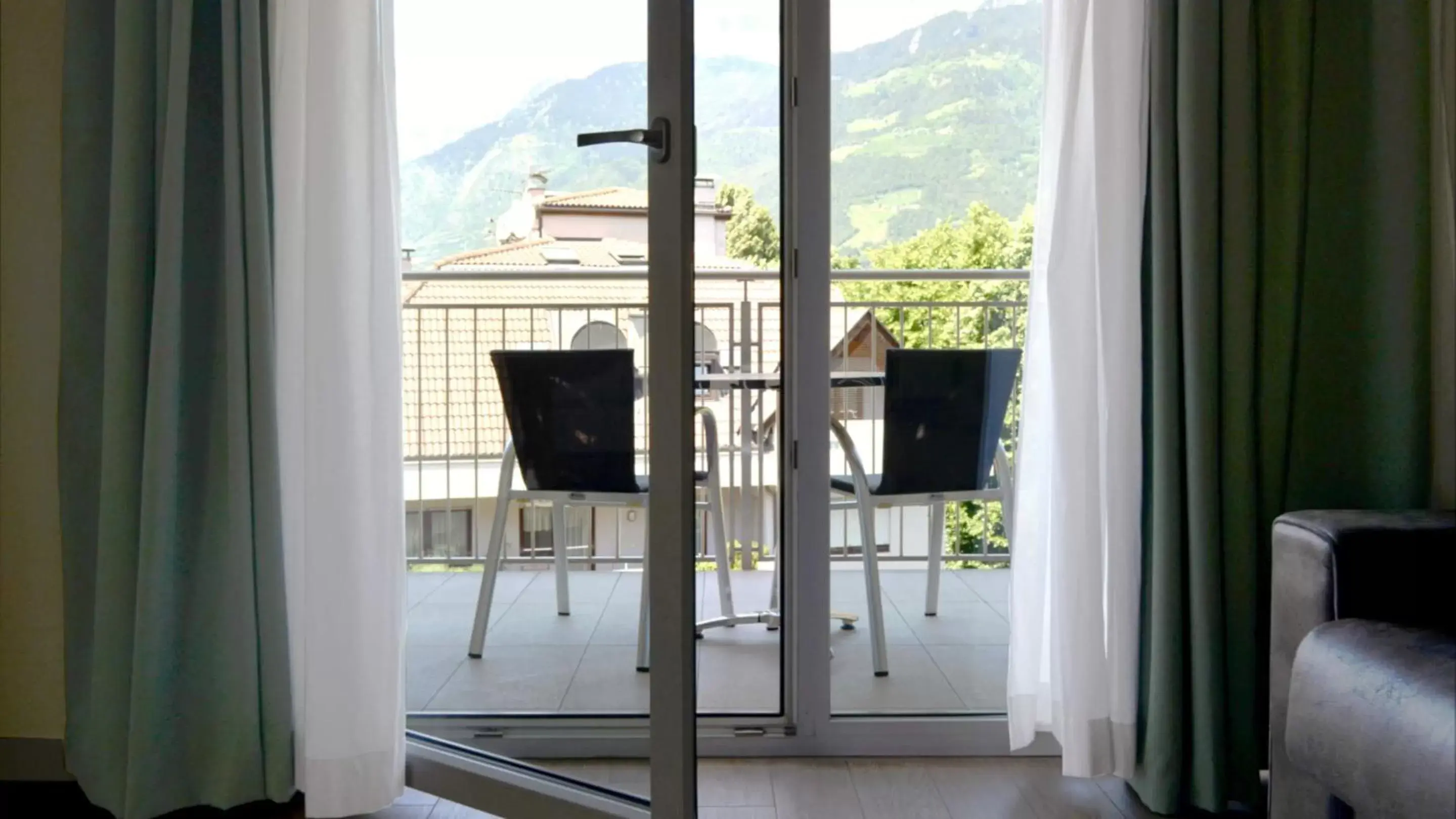 Balcony/Terrace in City Hotel Merano