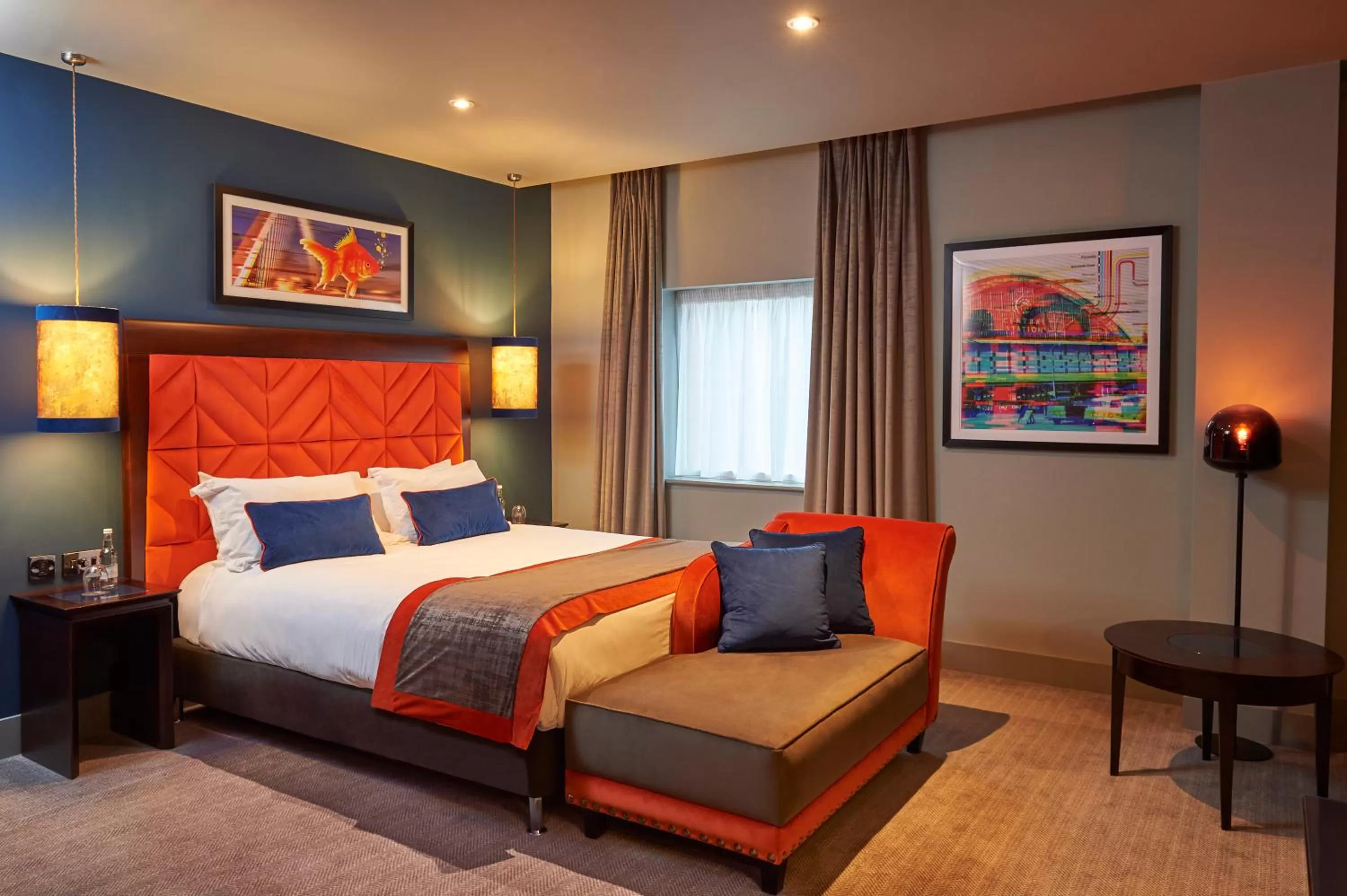 Bedroom, Bed in Malmaison Manchester