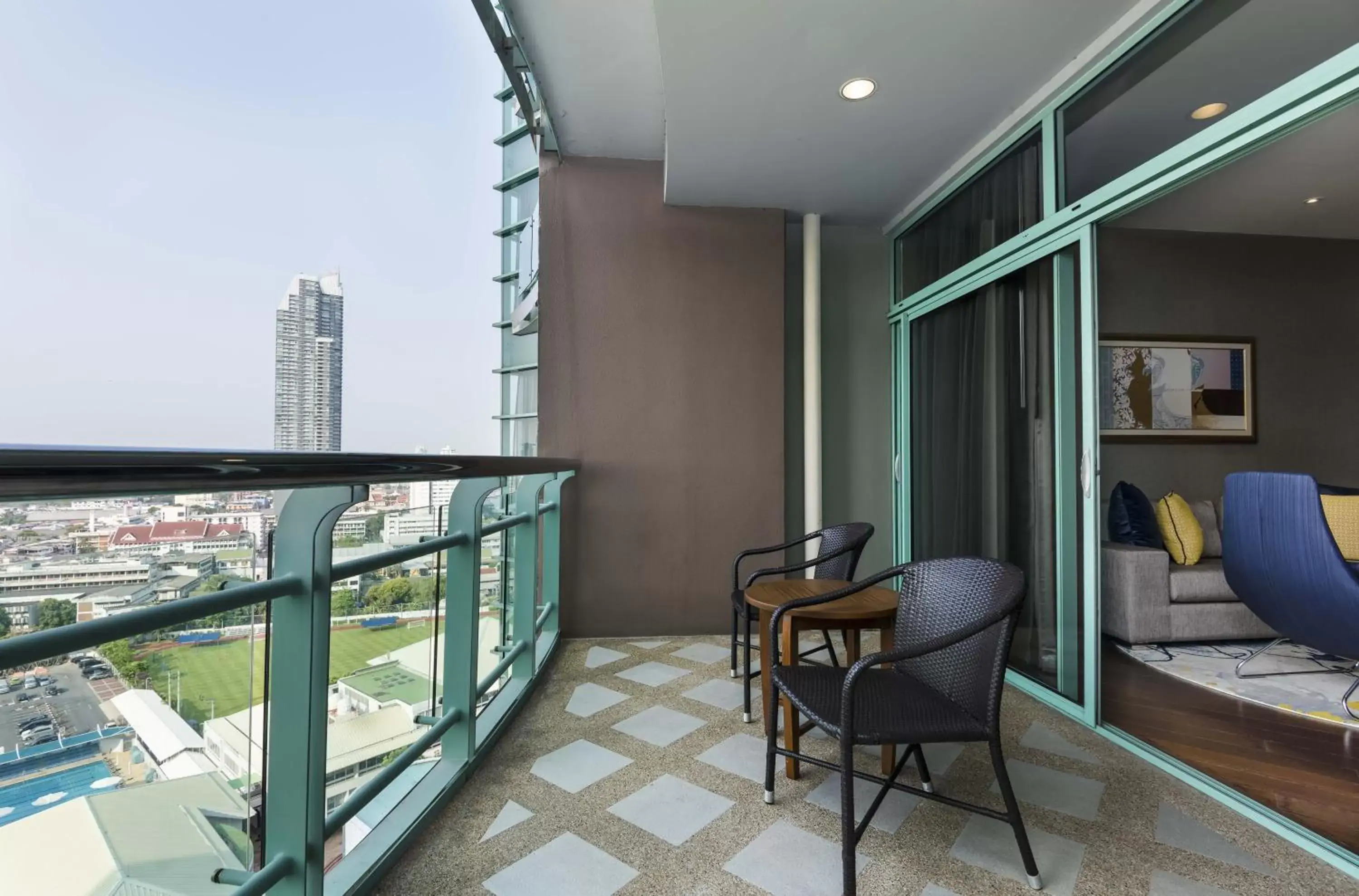 Balcony/Terrace in Chatrium Hotel Riverside Bangkok