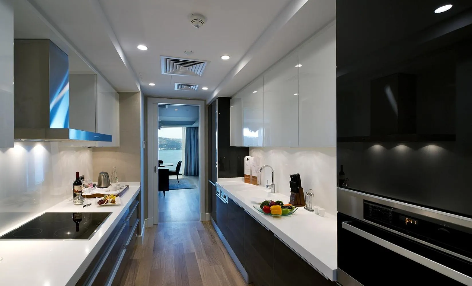 Kitchen or kitchenette, Bed in The Grand Tarabya Managed by Accor