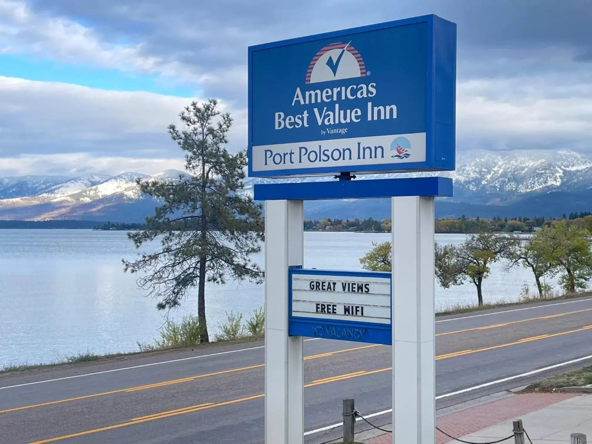 Property logo or sign in Americas Best Value Inn Polson