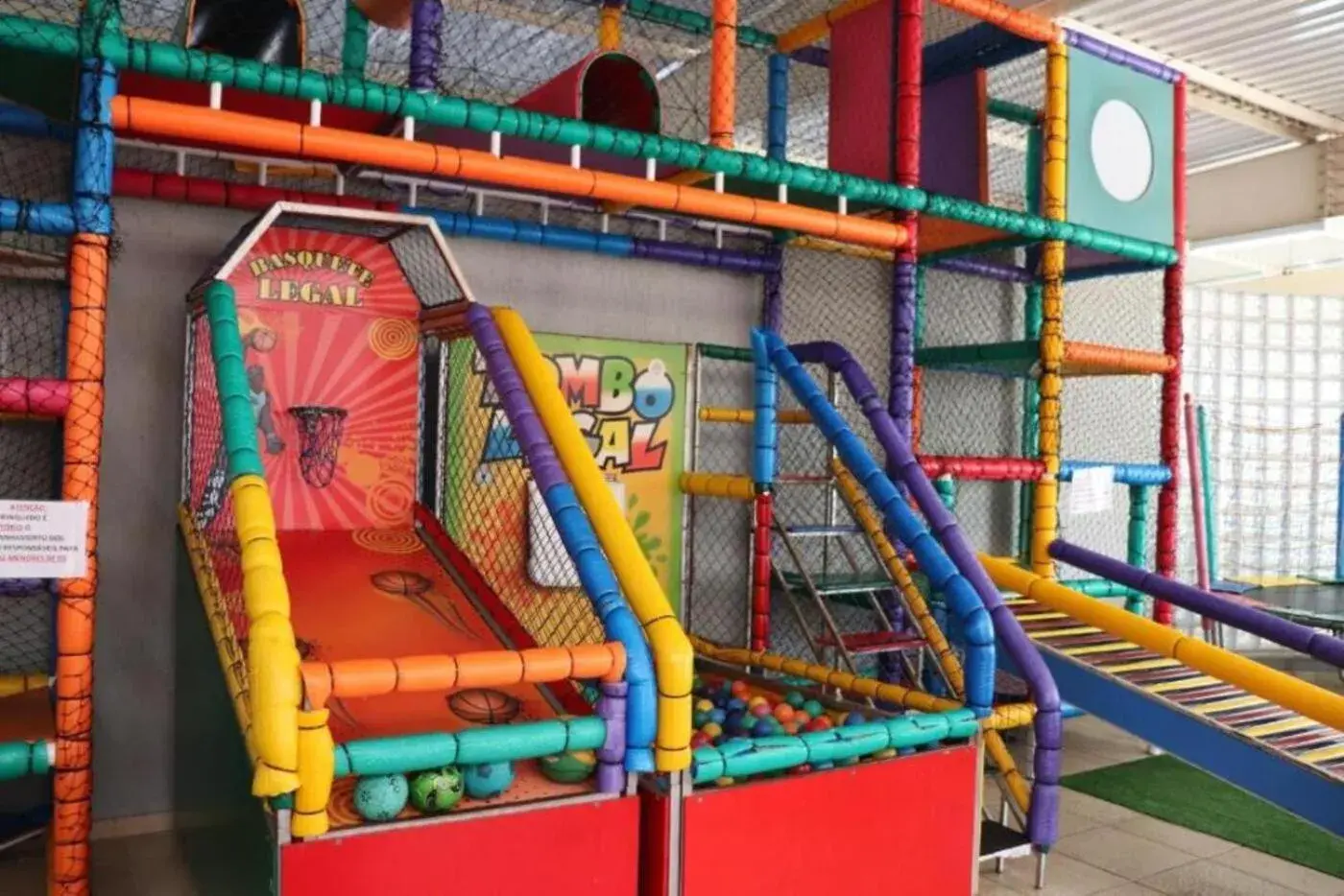 Children play ground, Children's Play Area in Hotel Premium Campinas