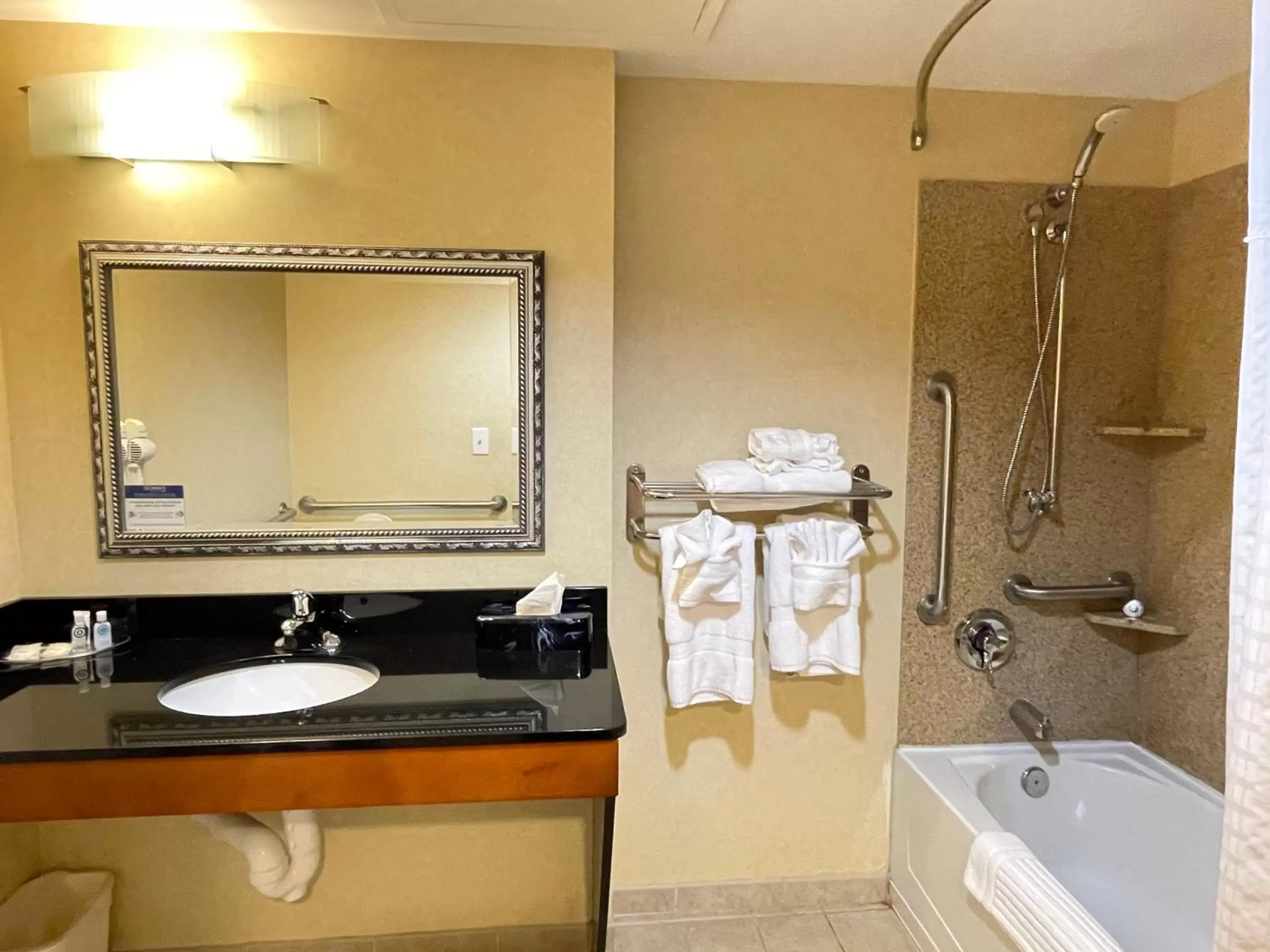 Bathroom in Comfort Suites Fredericksburg North