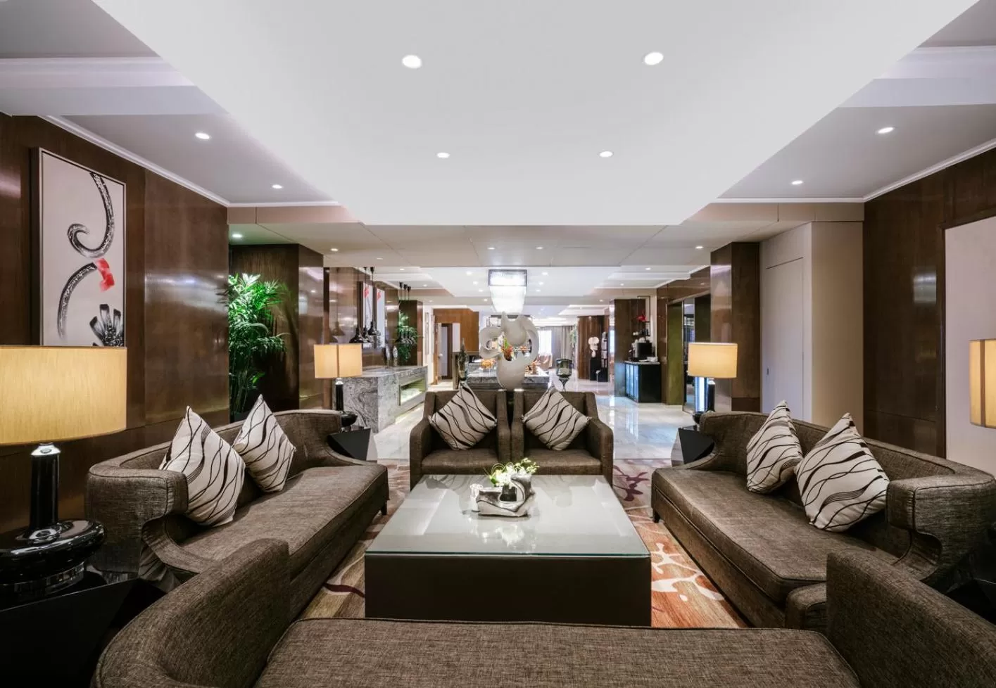 Lounge or bar in Pullman Shanghai Jing'an-Jing'an district, downtown railway station, traffic hub, easy to travel Shanghai