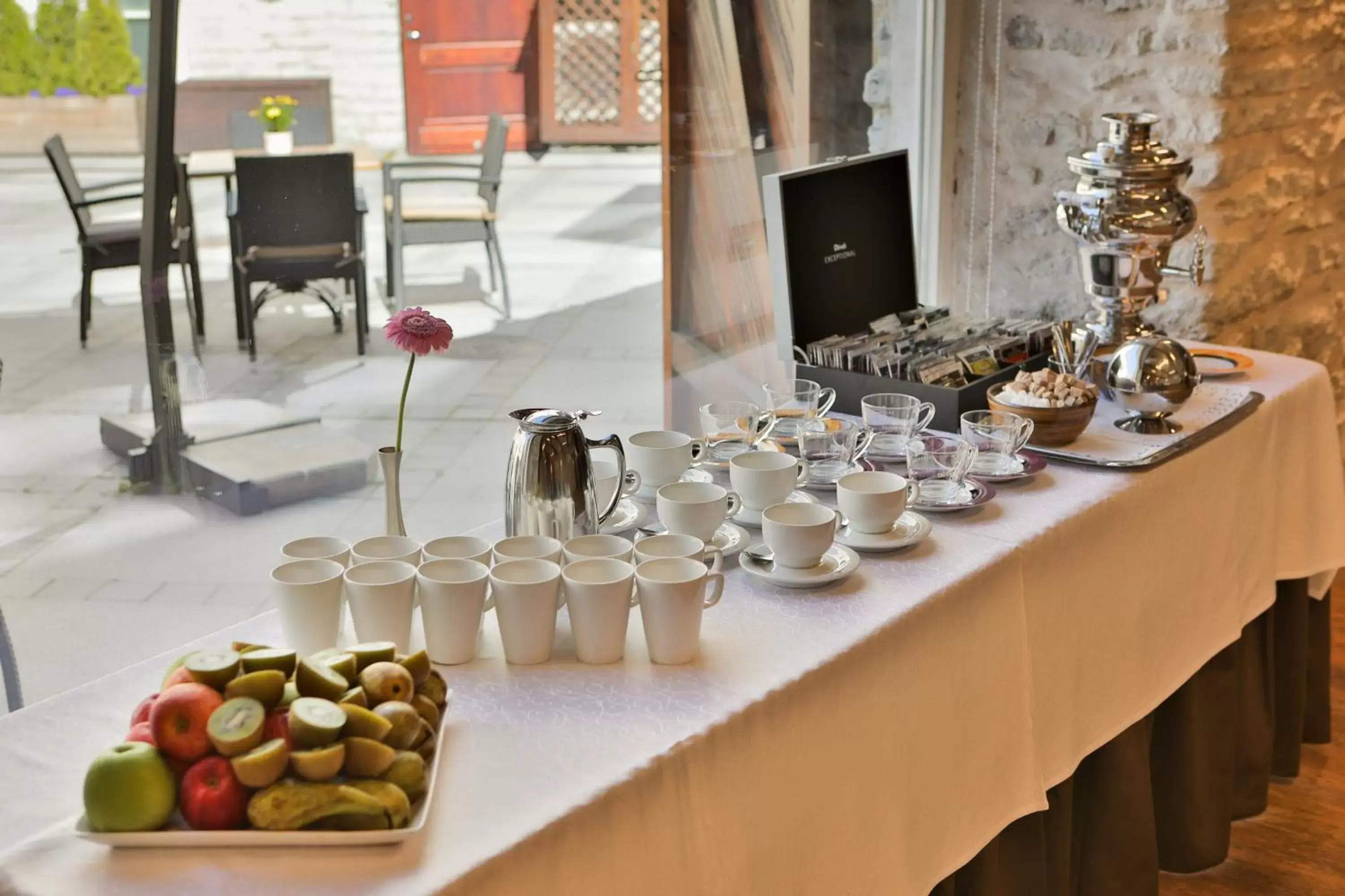 Food and drinks in The von Stackelberg Hotel Tallinn