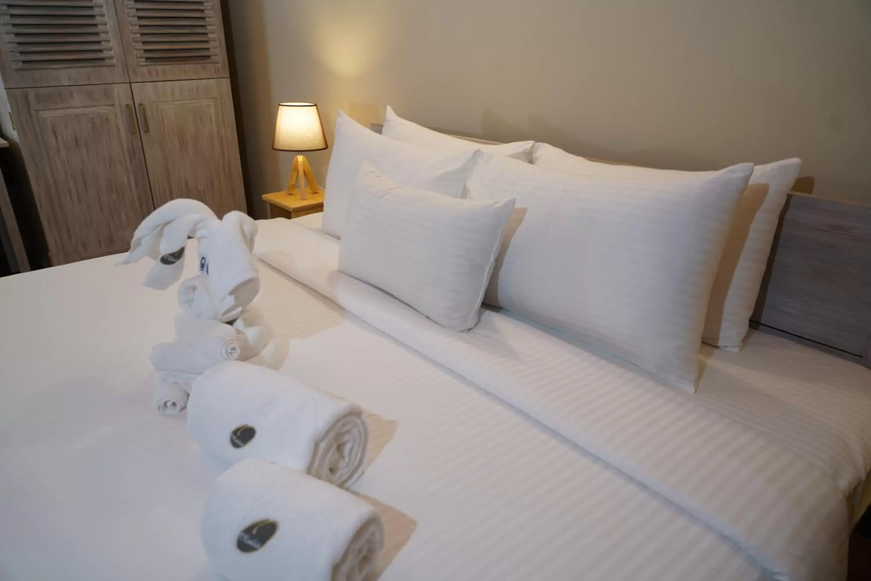 Bed in Olinia Airport Hotel Bed in Olinia Airport Hotel