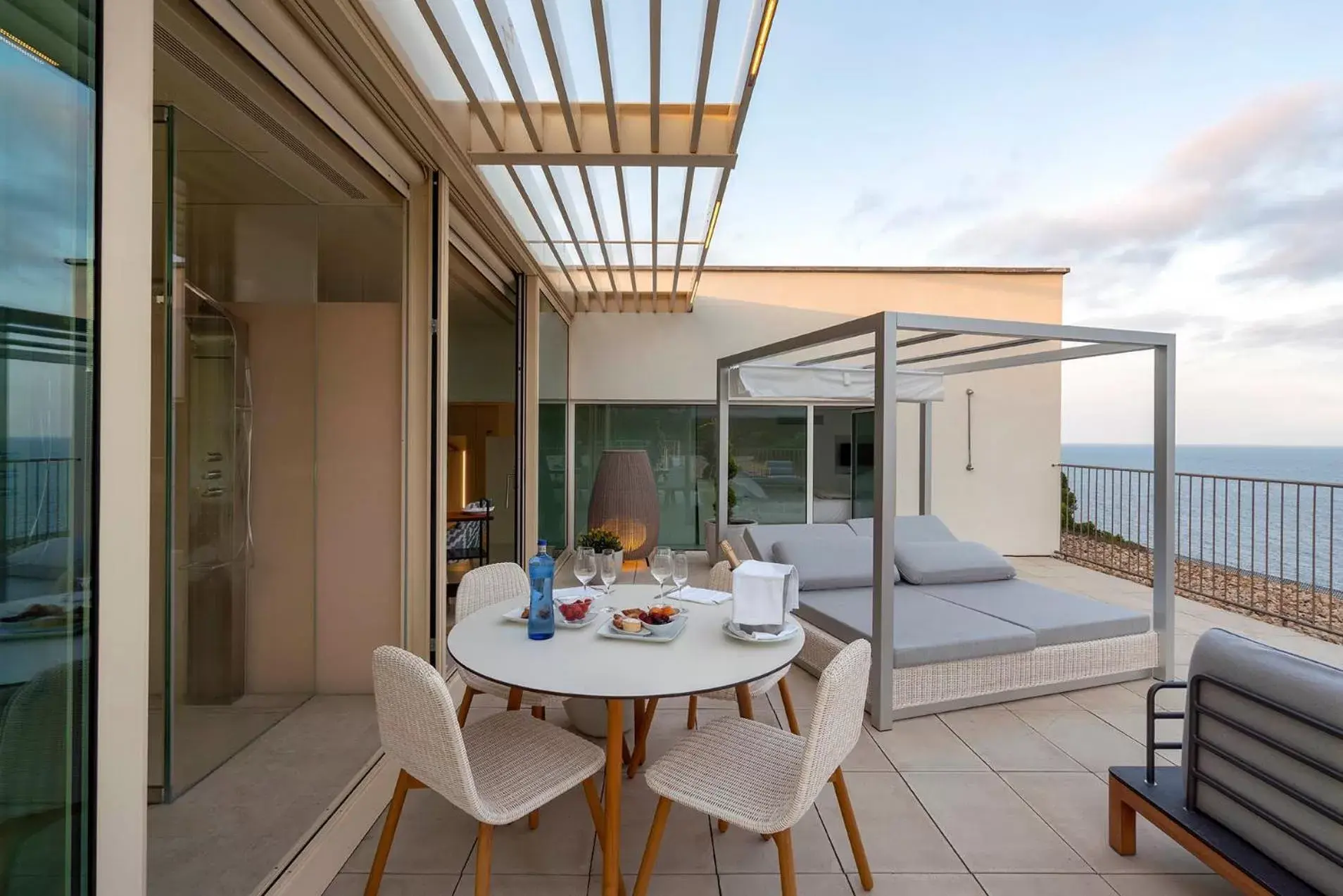 Balcony/Terrace in Parador de Aiguablava