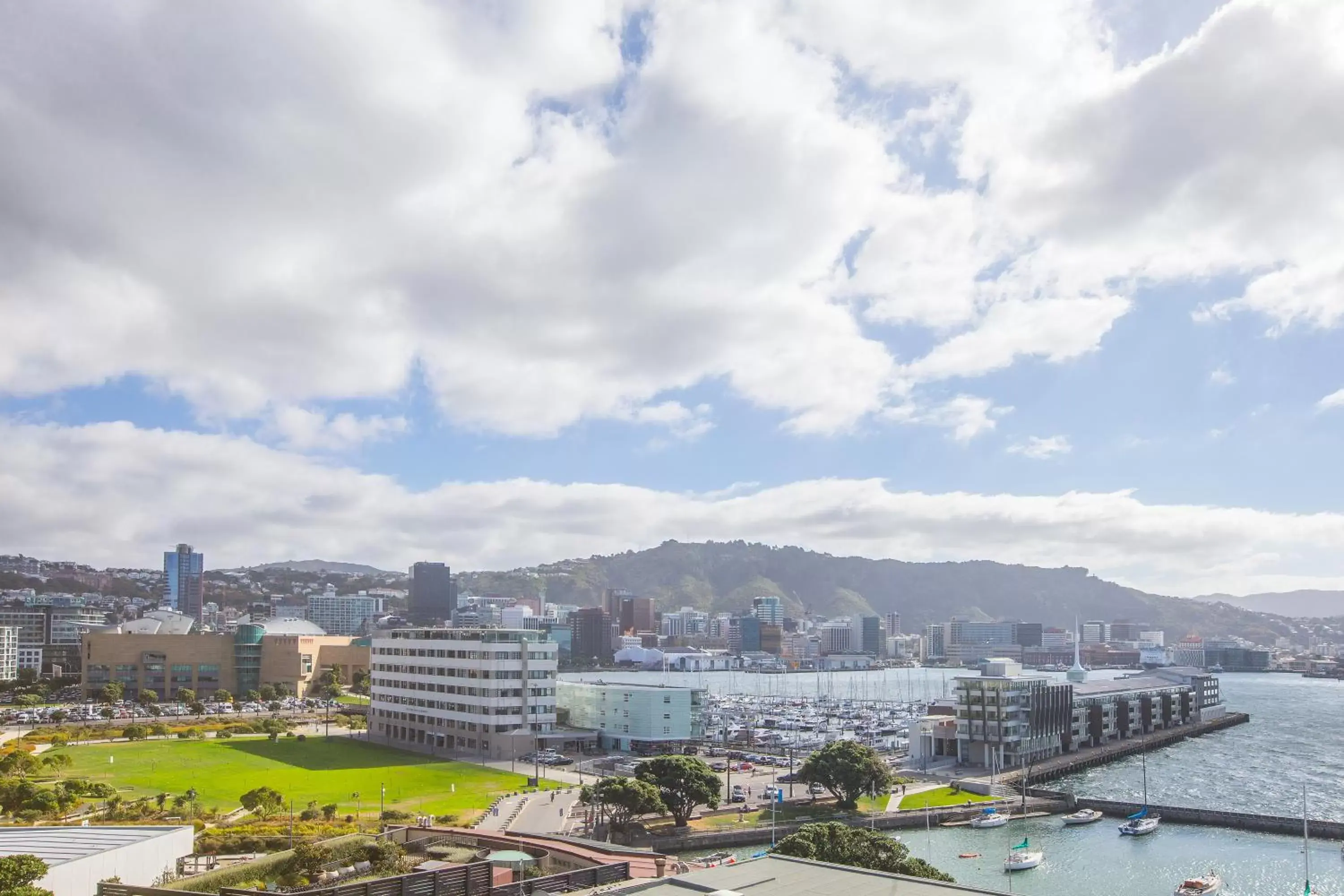 City view in Copthorne Hotel Wellington, Oriental Bay
