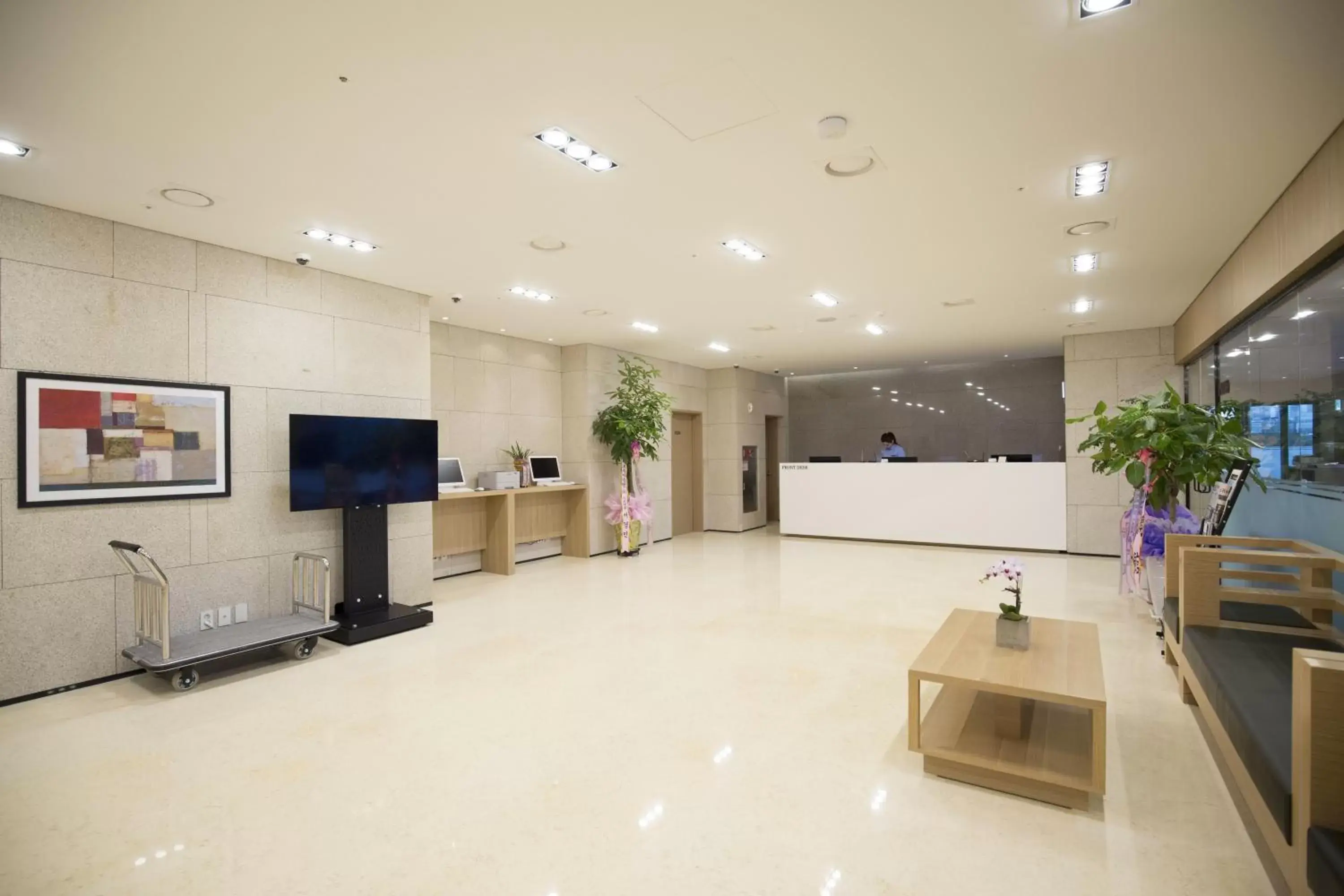 Patio, Lobby/Reception in Best Western Haeundae Hotel