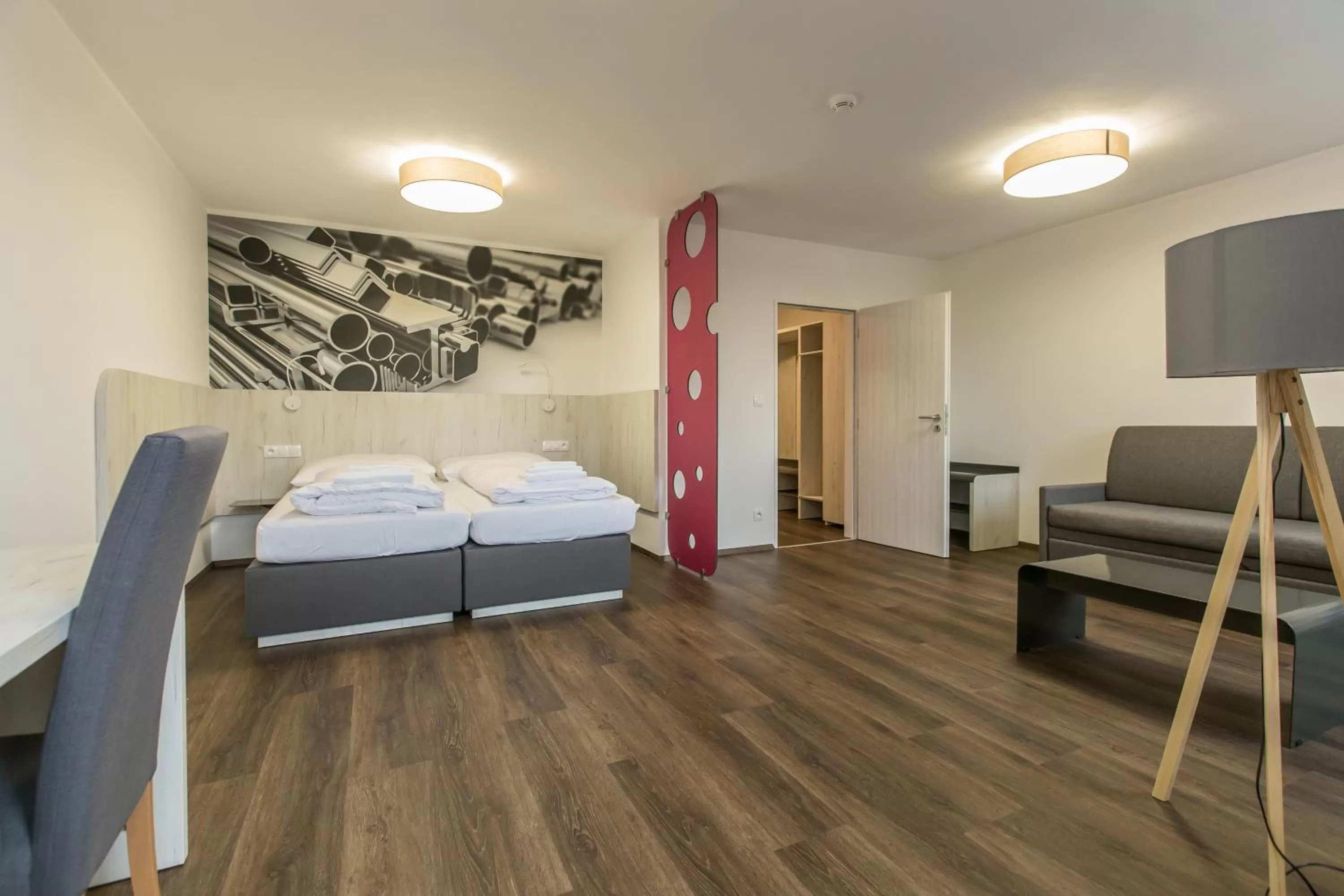 Bedroom, Bed in Hotel Garni VŠB TUO