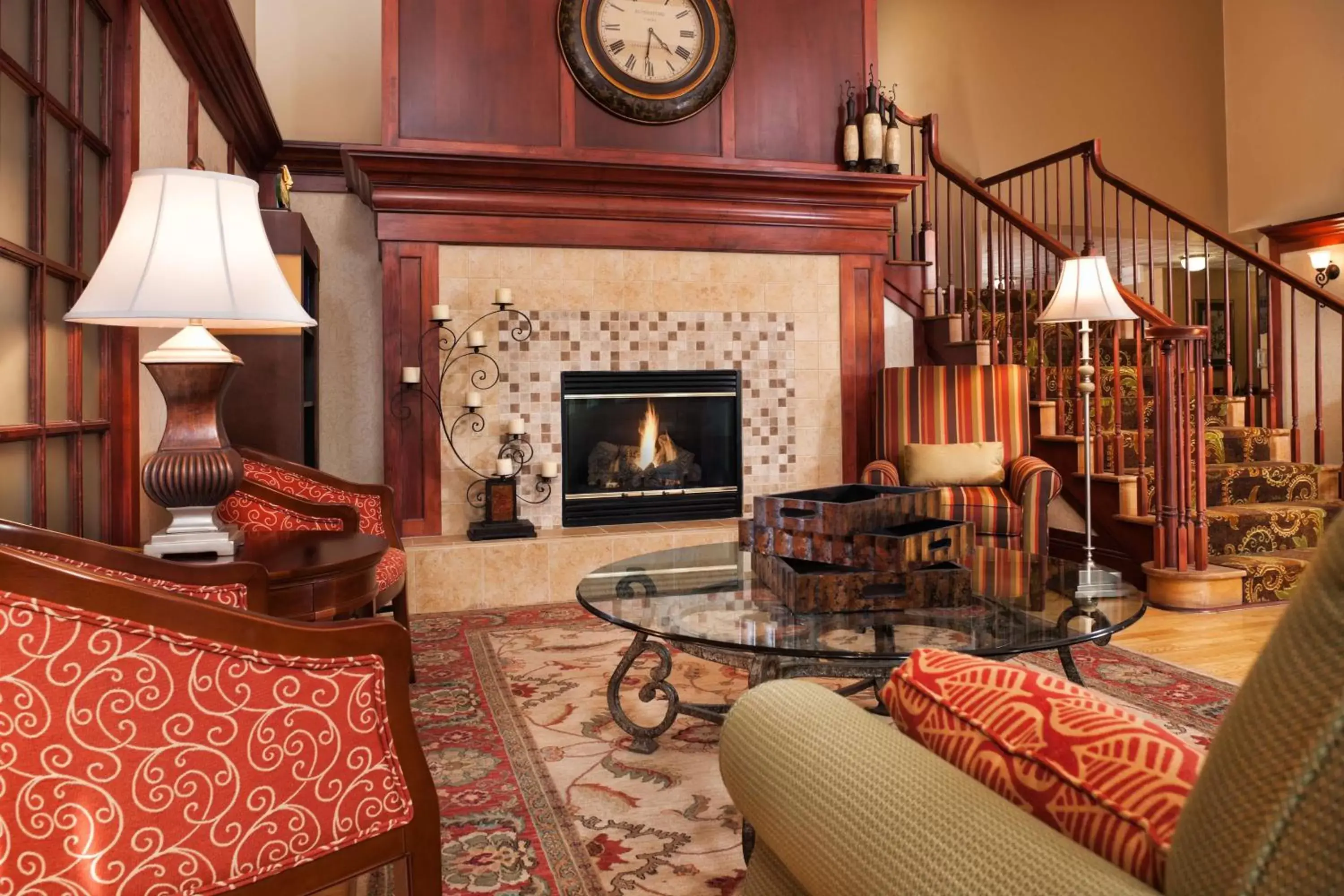 Lobby or reception, Seating Area in Country Inn & Suites by Radisson, Milwaukee West (Brookfield), WI