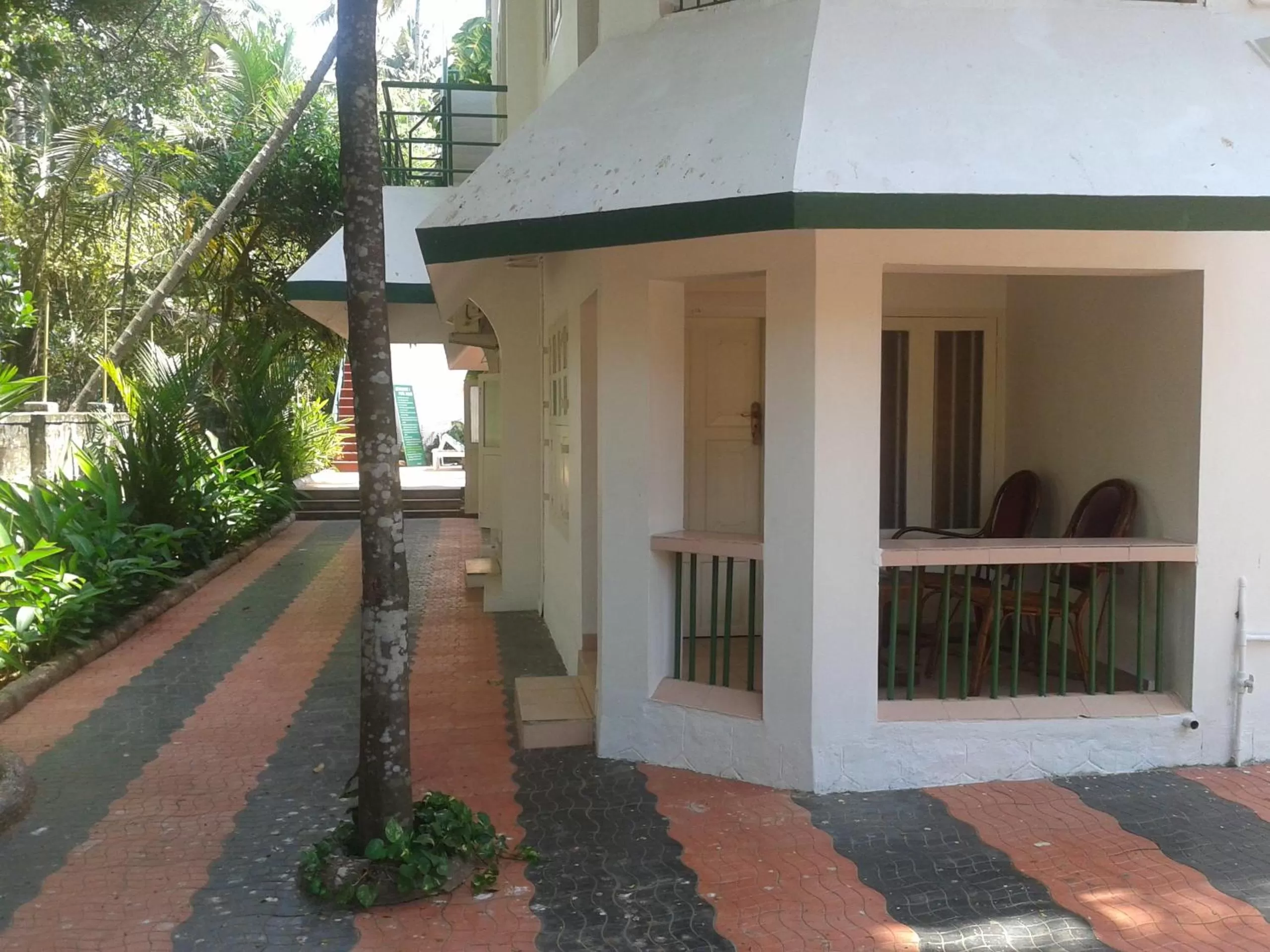 Patio in Raja Park Beach Resort