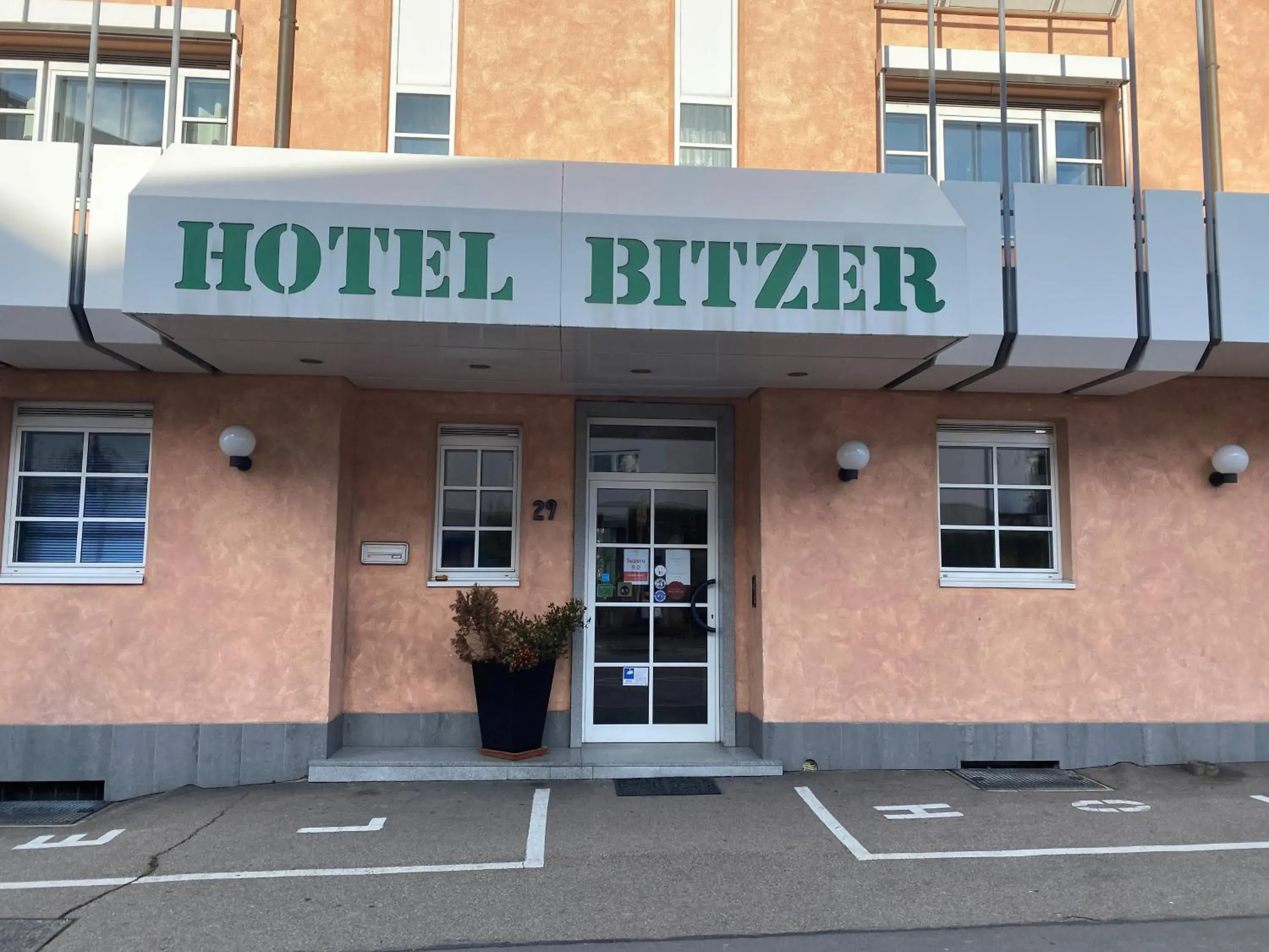 Facade/entrance in Hotel Bitzer Superior Backnang City