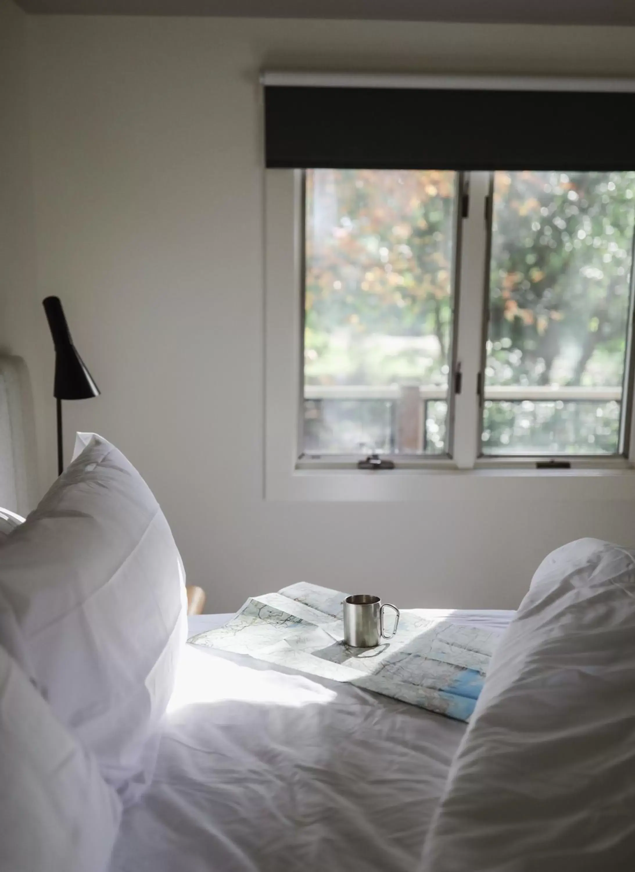 Bed in Tälta Lodge, a Bluebird by Lark Bed in Tälta Lodge, a Bluebird by Lark