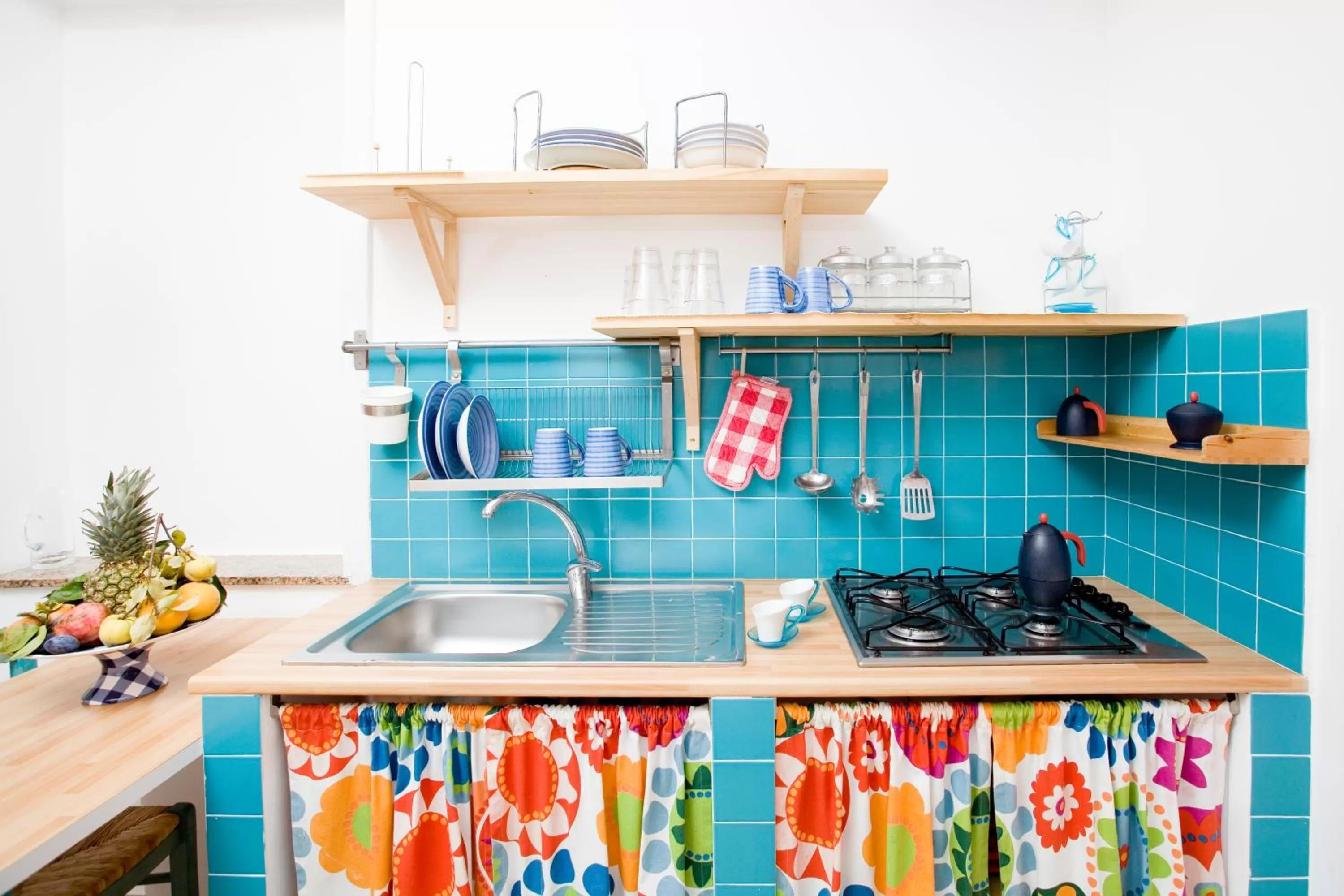 Kitchen or kitchenette in Il Vicolo B&B