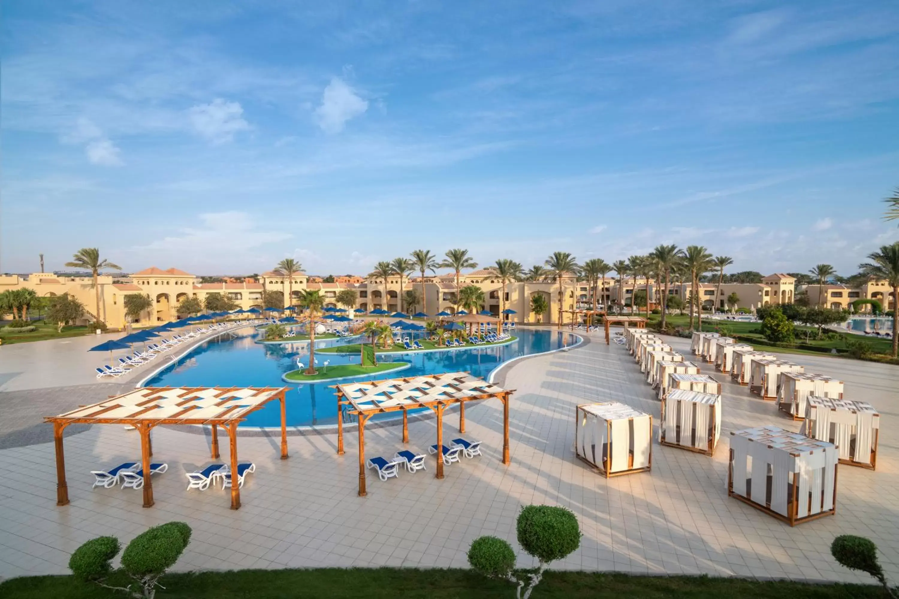 Swimming pool, Pool View in Cleopatra Luxury Resort Makadi Bay