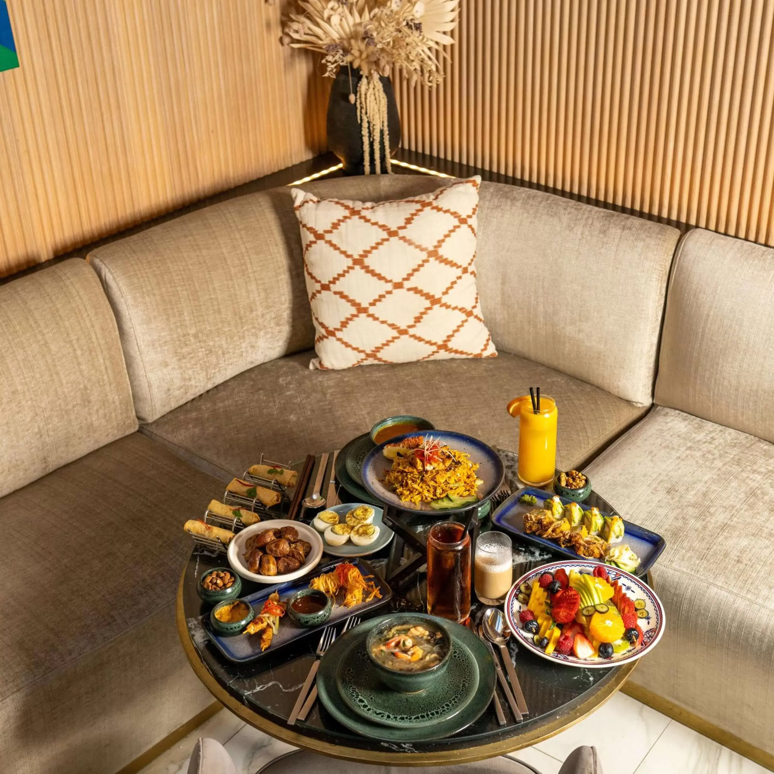 Restaurant/places to eat, Seating Area in Radisson Blu Hotel Casablanca City Center