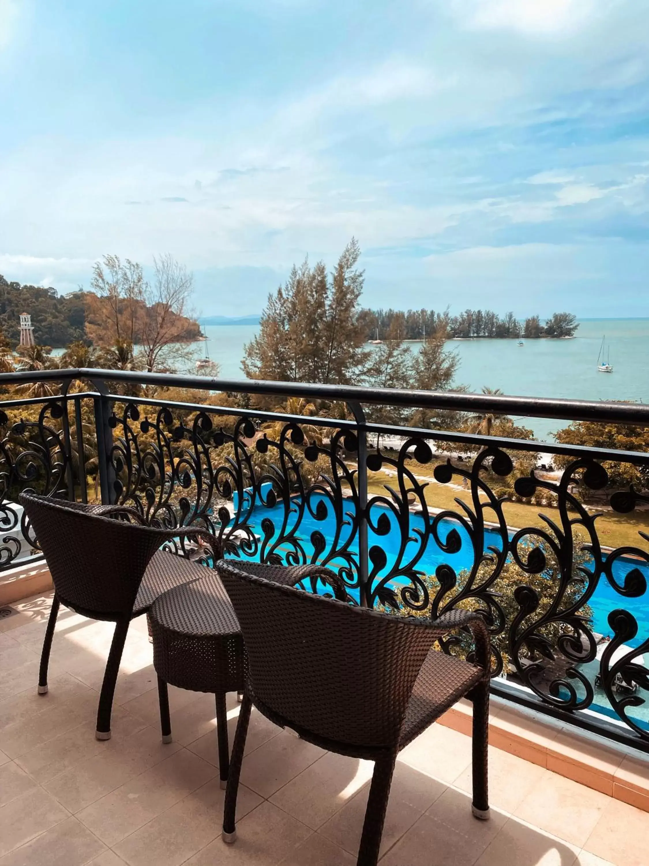 View (from property/room), Pool View in The Danna Langkawi - A Member of Small Luxury Hotels of the World