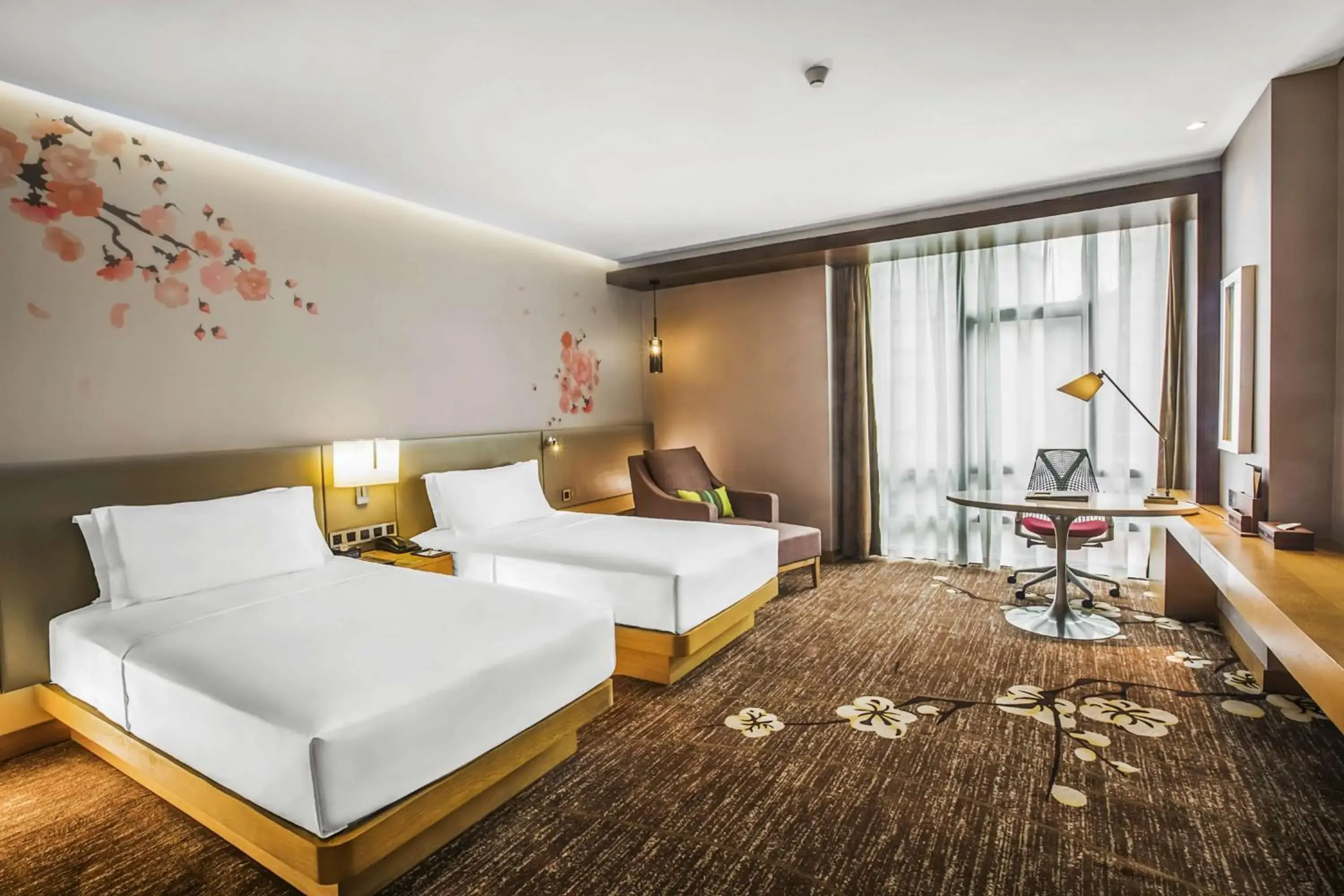 Bedroom, Bed in Hilton Garden Inn Guiyang, China