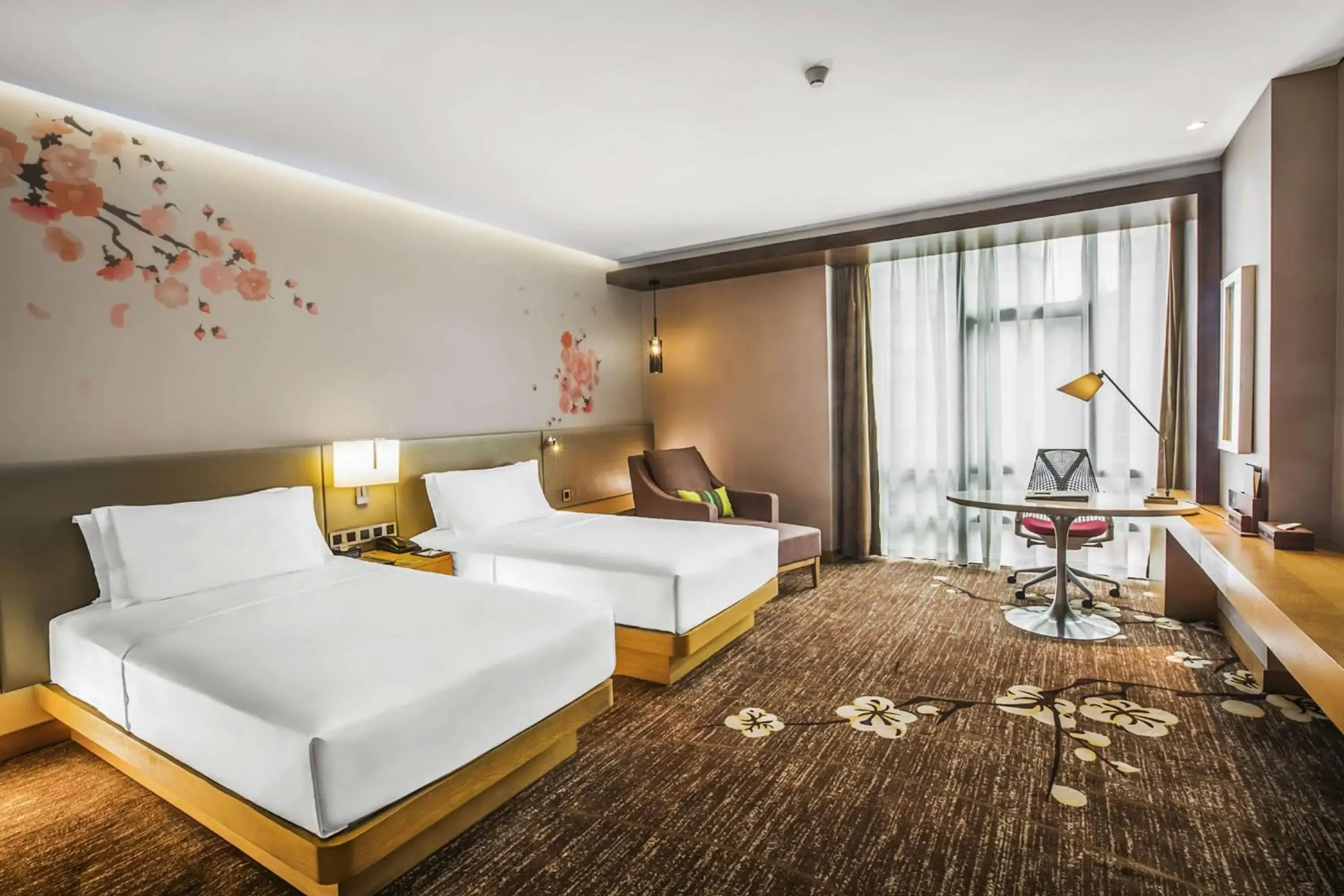 Twin Room in Hilton Garden Inn Guiyang Yunyan Twin Room in Hilton Garden Inn Guiyang Yunyan