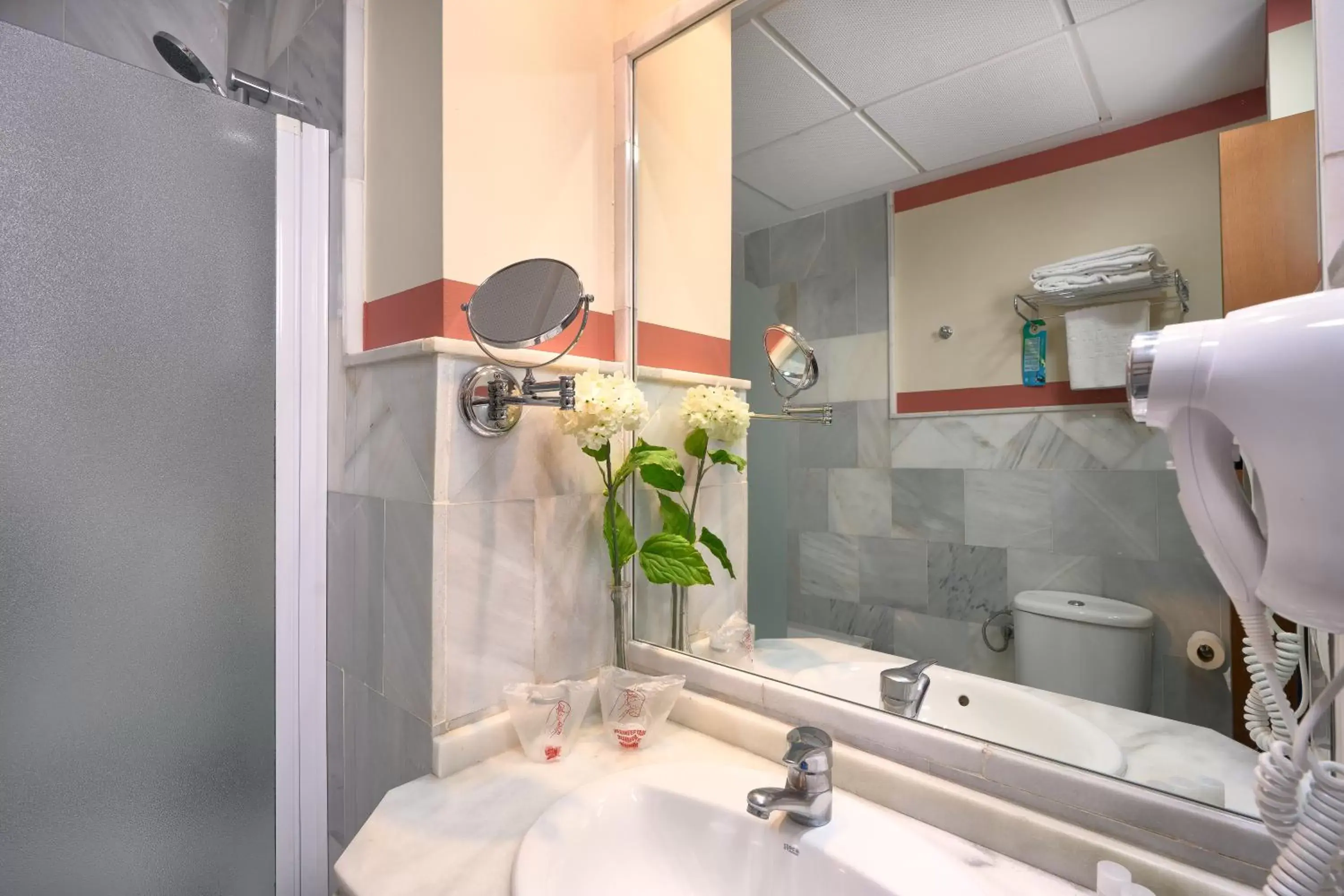 Shower, Bathroom in Hotel Murillo