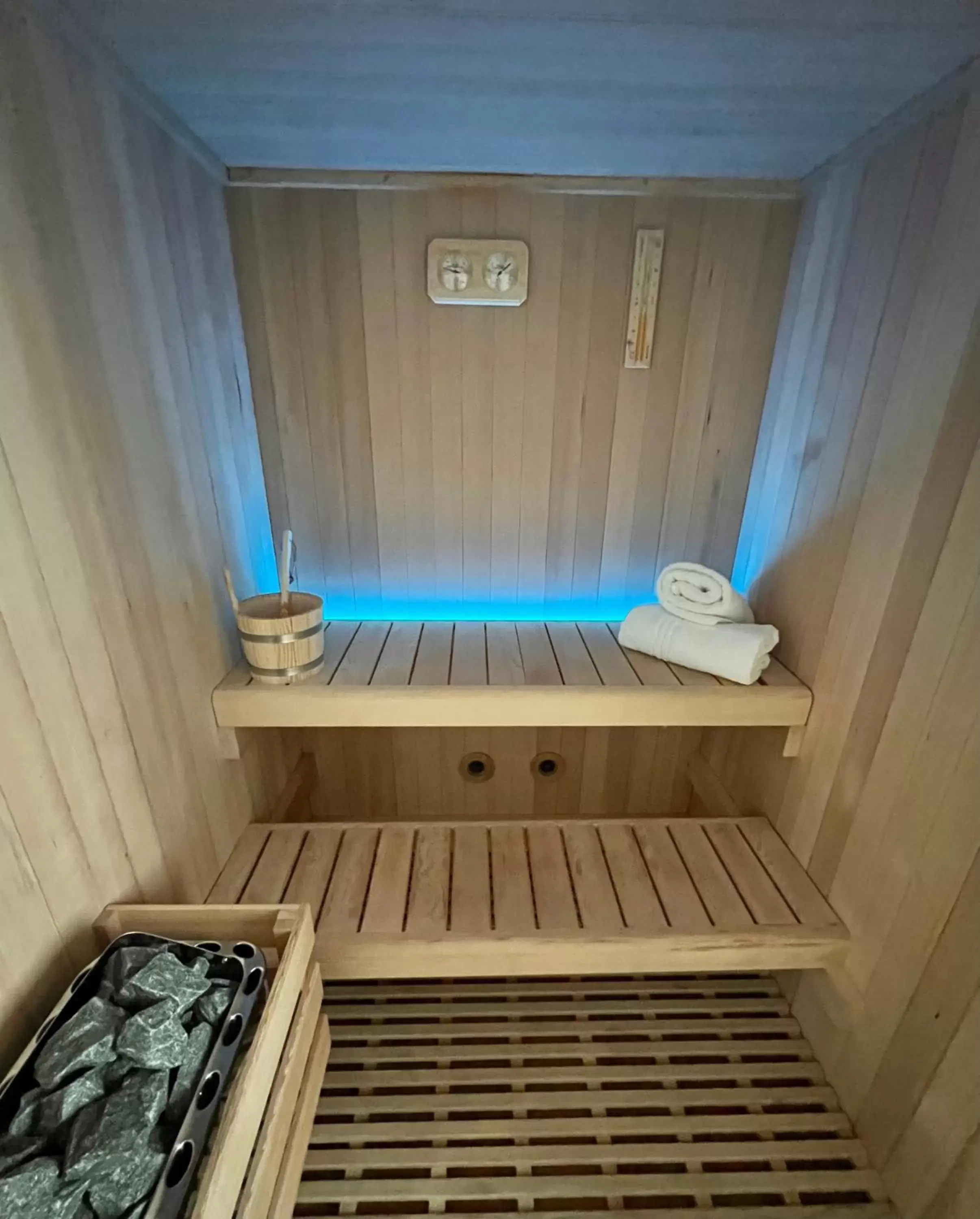 Sauna in Archè Design Rooms and Suites