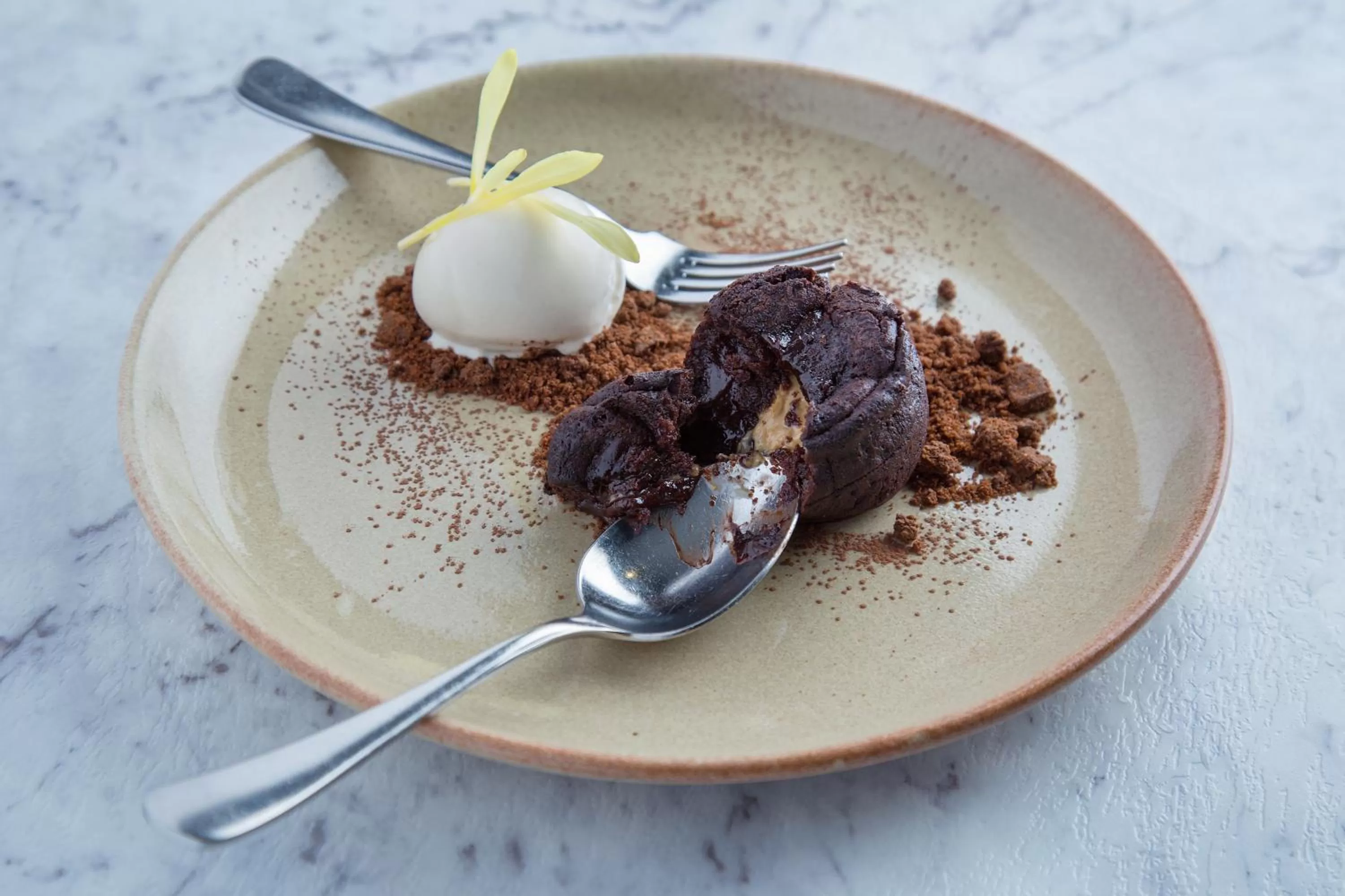 Food close-up in Townhouse Hotel