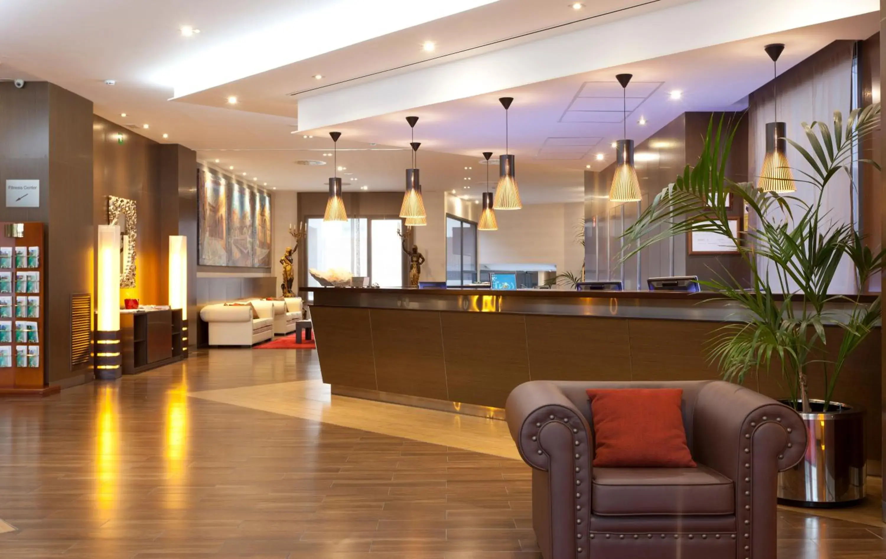 Lobby or reception, Lobby/Reception in Hotel Ciudad de Alcañiz