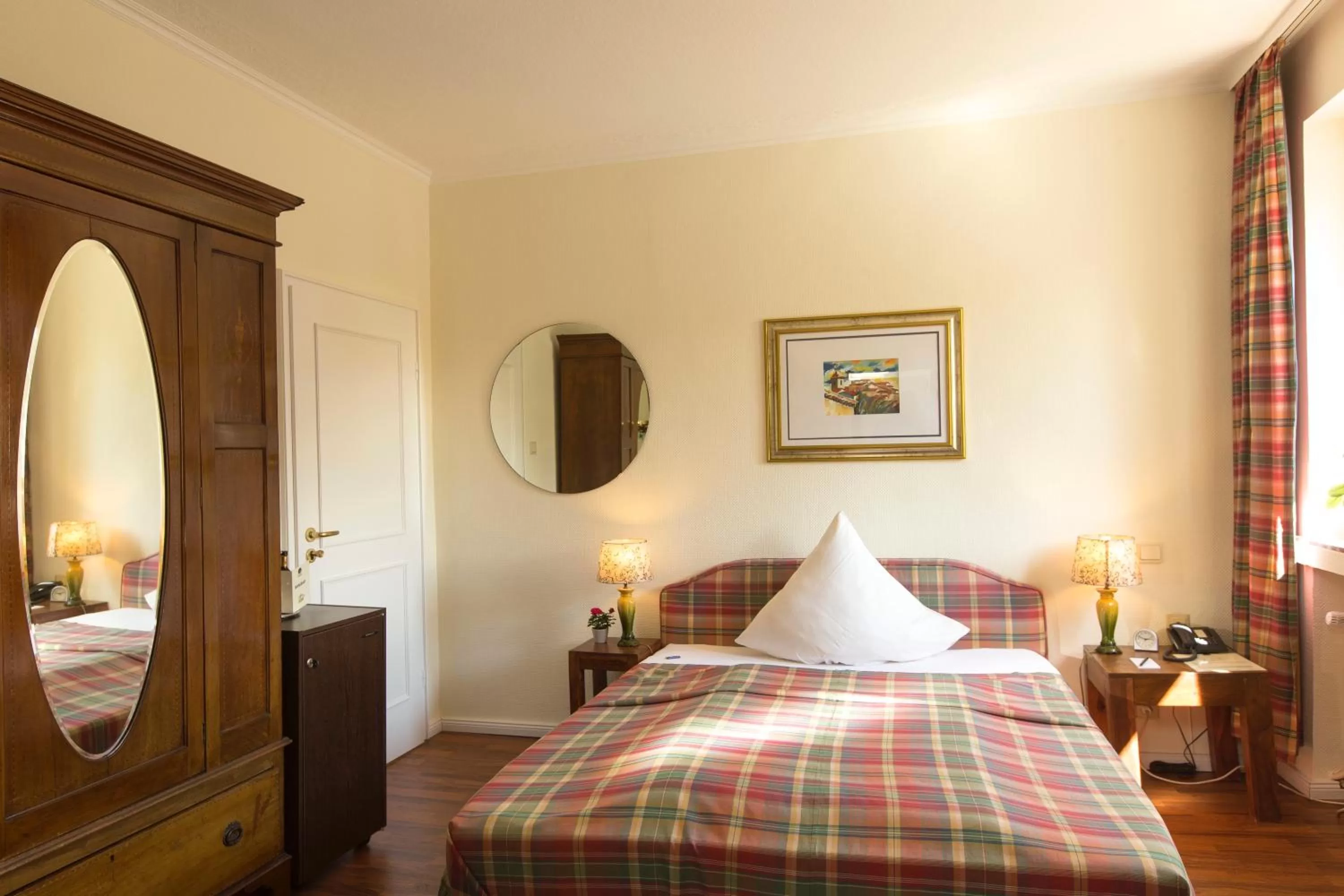 Bed in Hotel Villa Meererbusch