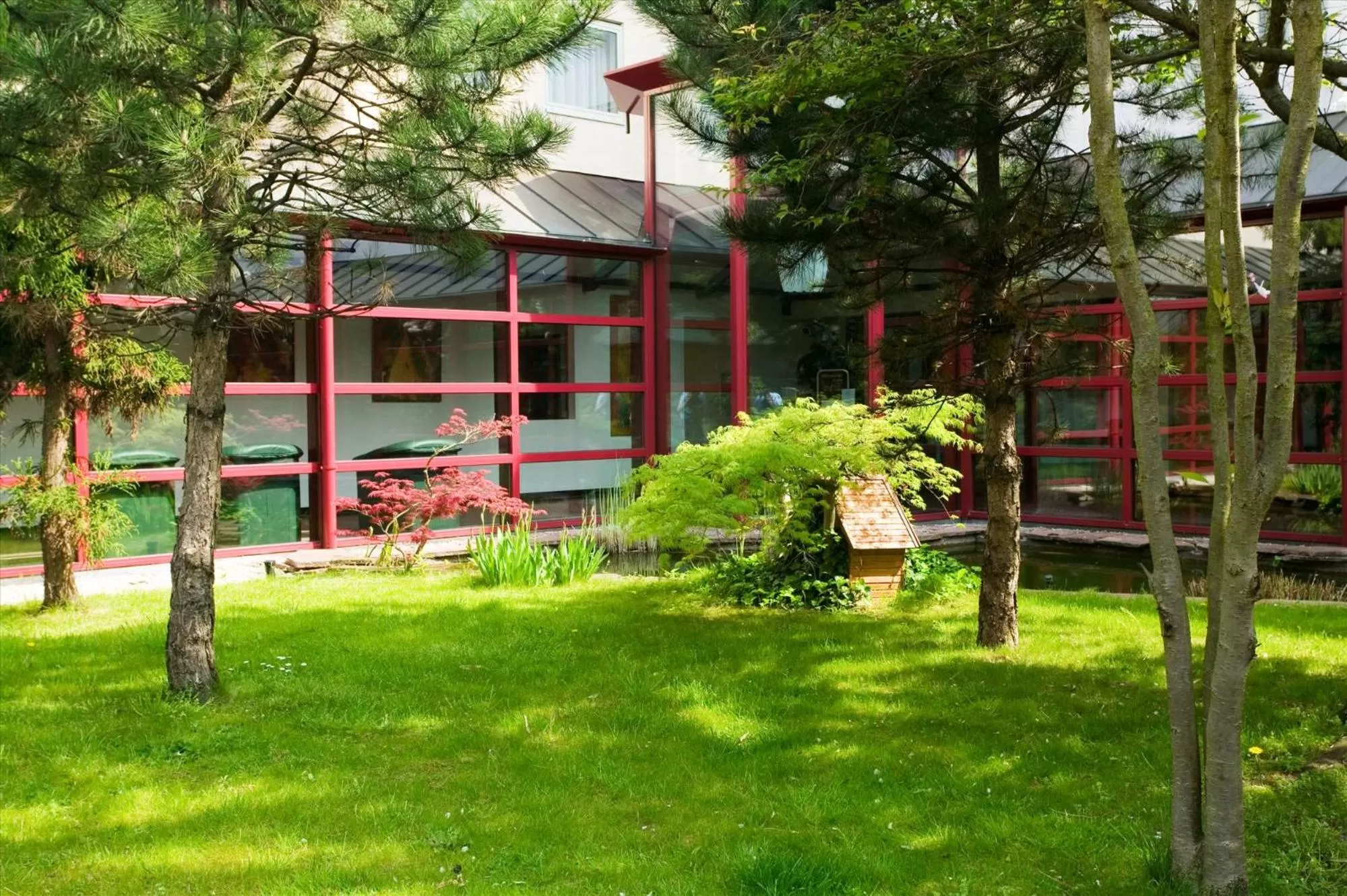Garden in Golden Tulip Hotel de’ Medici