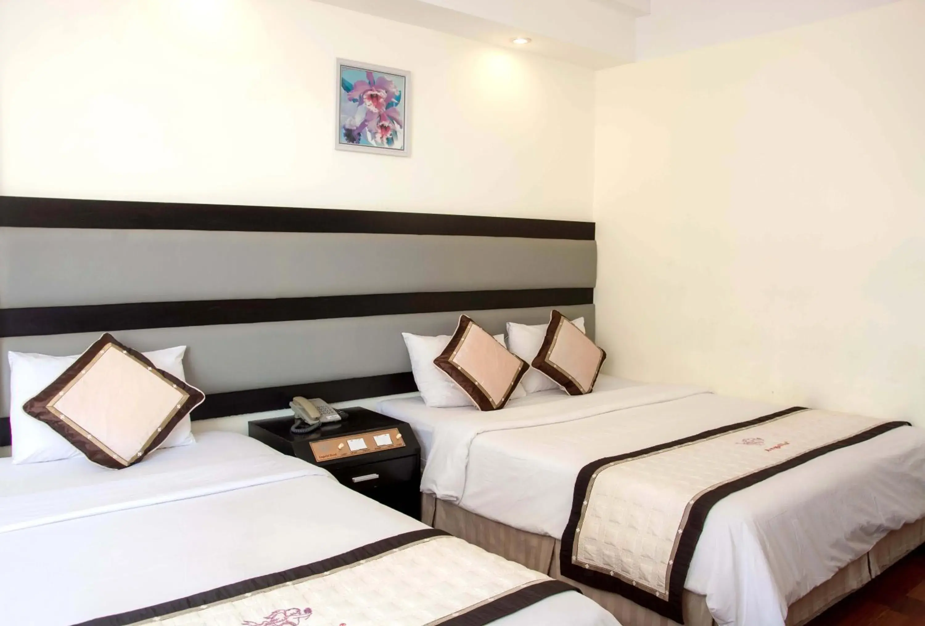 Bed in Angella Hotel Nha Trang