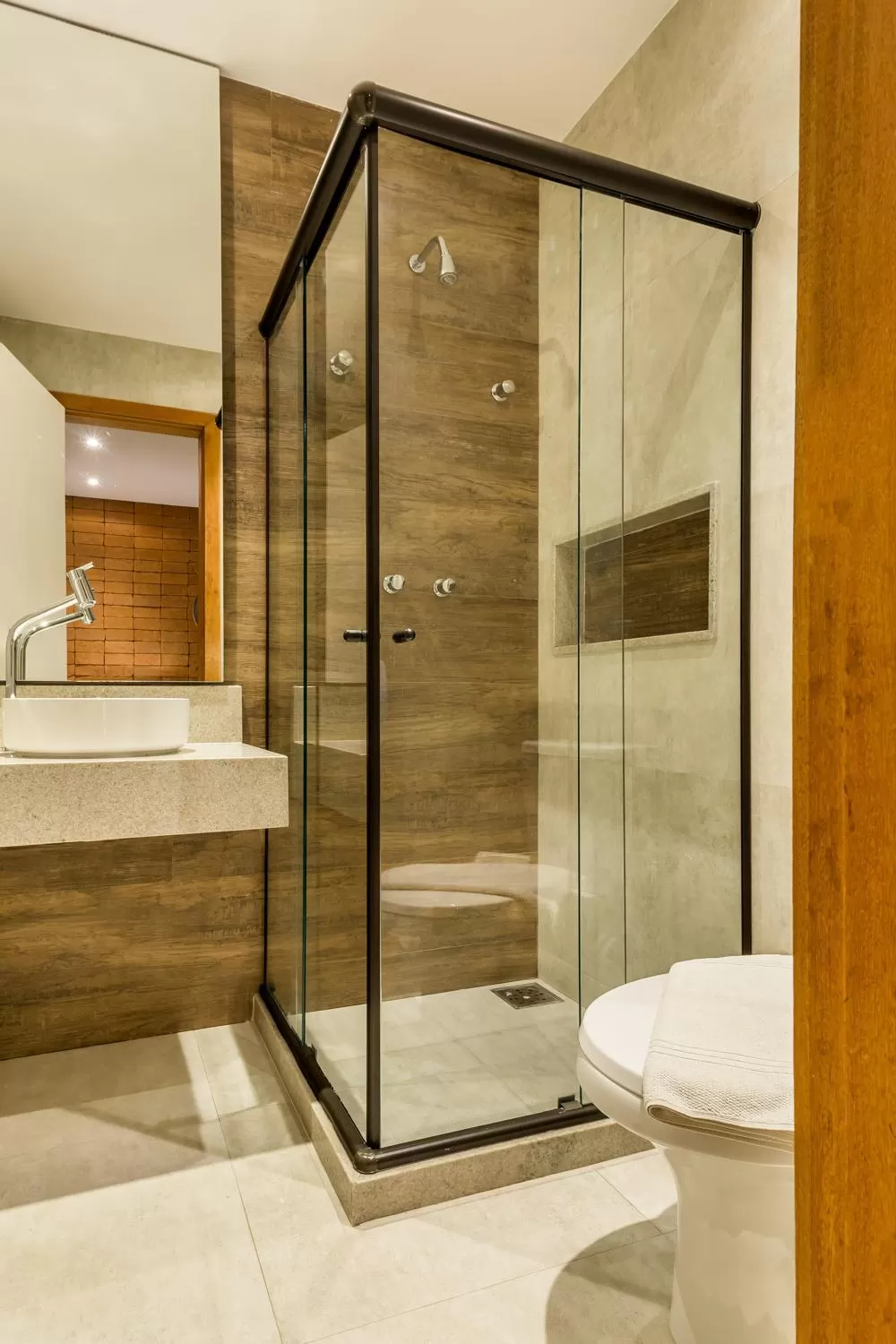 Bathroom in Bravo Pousada Design