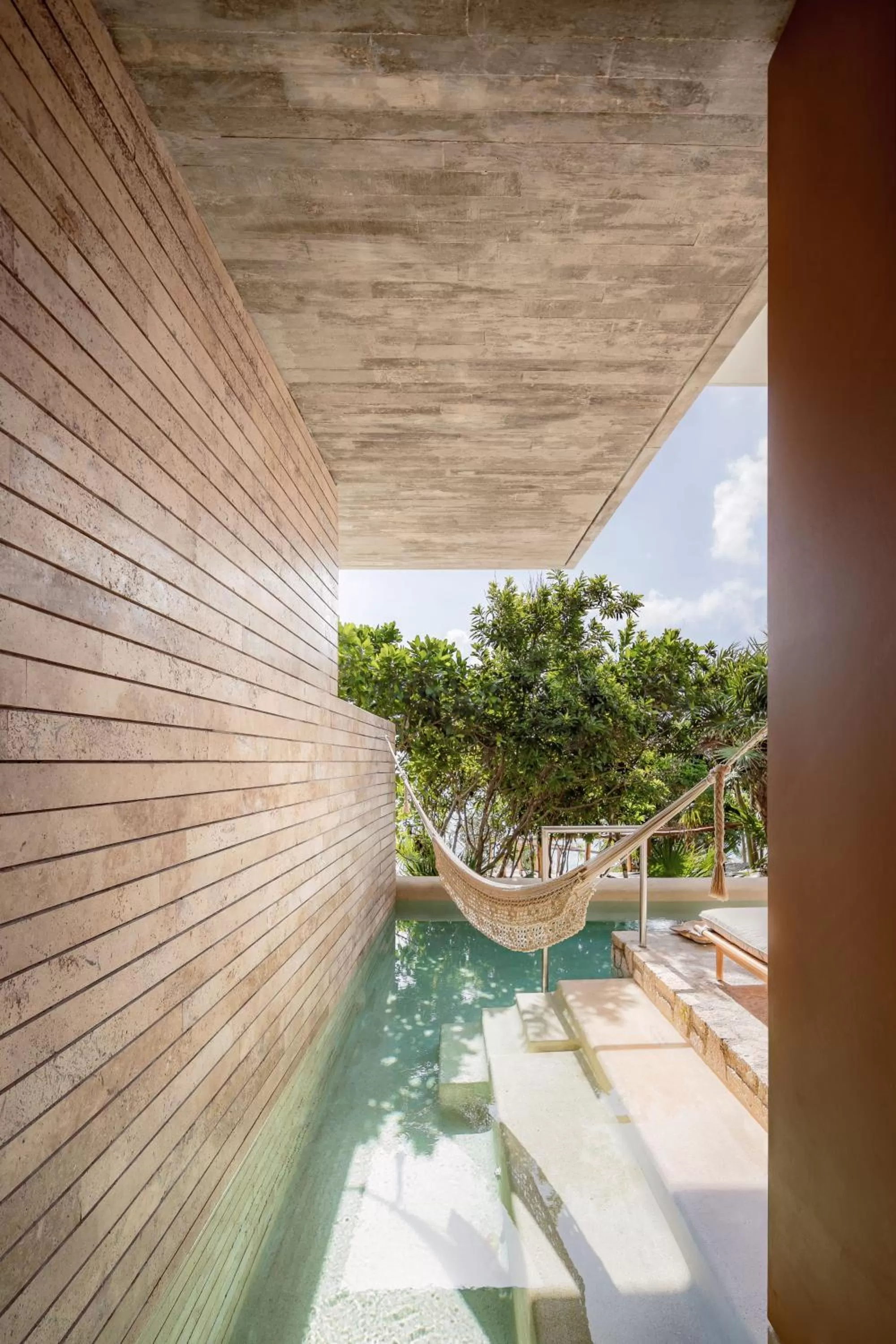 Swimming pool in La Casa de la Playa by Xcaret- All Inclusive Adults Only