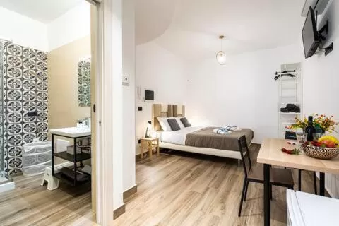 Bedroom, Bed in B&B Capovento Della Murgia