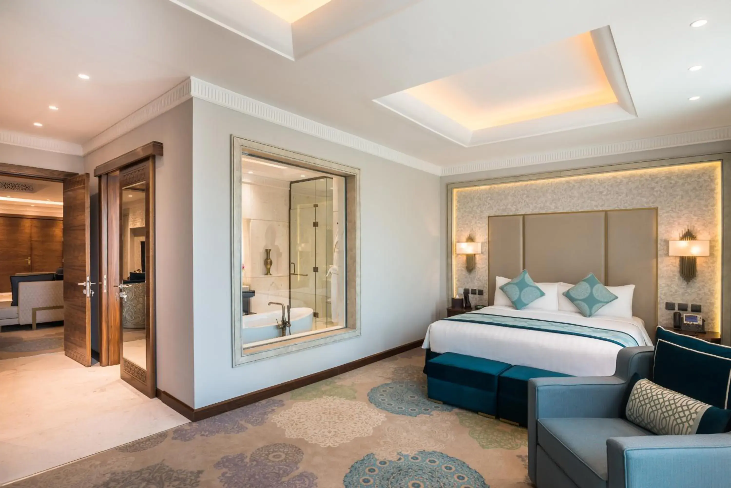 Bed in Al Mashreq Boutique Hotel - Small Luxury Hotels of the World Bed in Al Mashreq Boutique Hotel - Small Luxury Hotels of the World