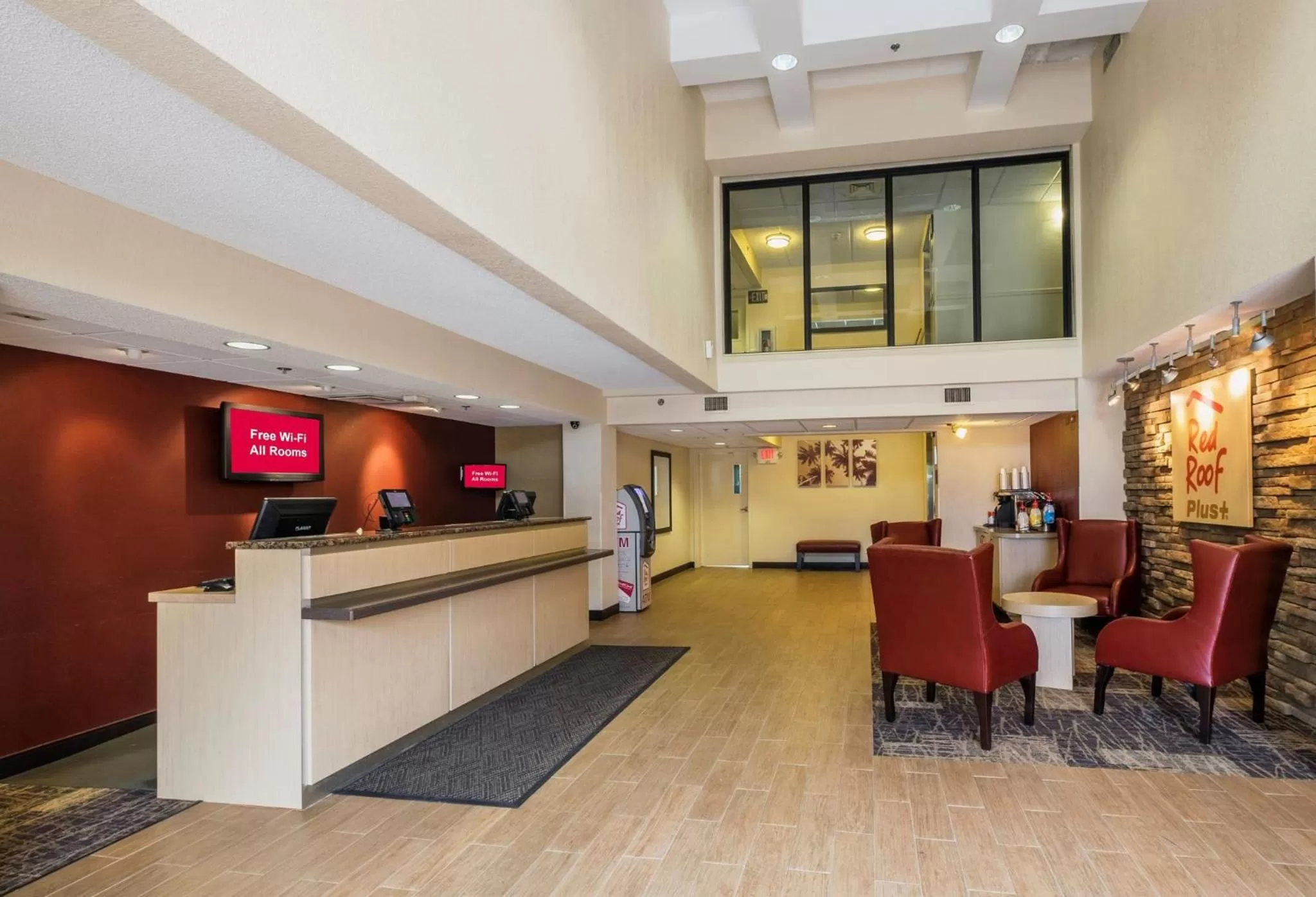 Lobby or reception in Red Roof Inn PLUS+ West Palm Beach