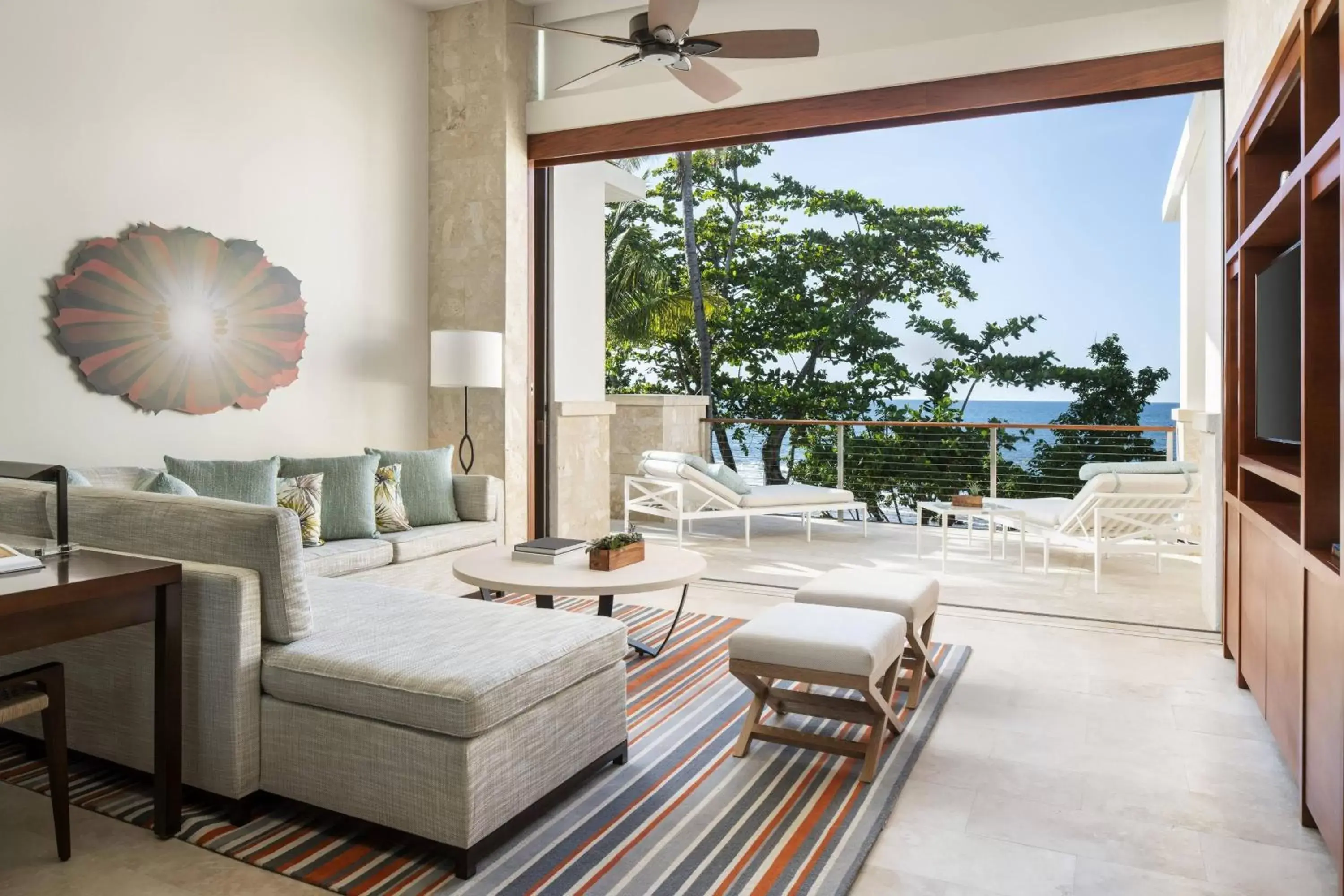 Living room, Seating Area in Dorado Beach, a Ritz-Carlton Reserve