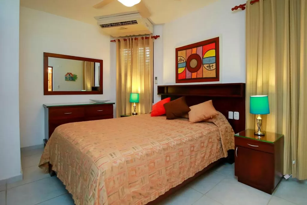 Bed in Cabarete Palm Beach Condos