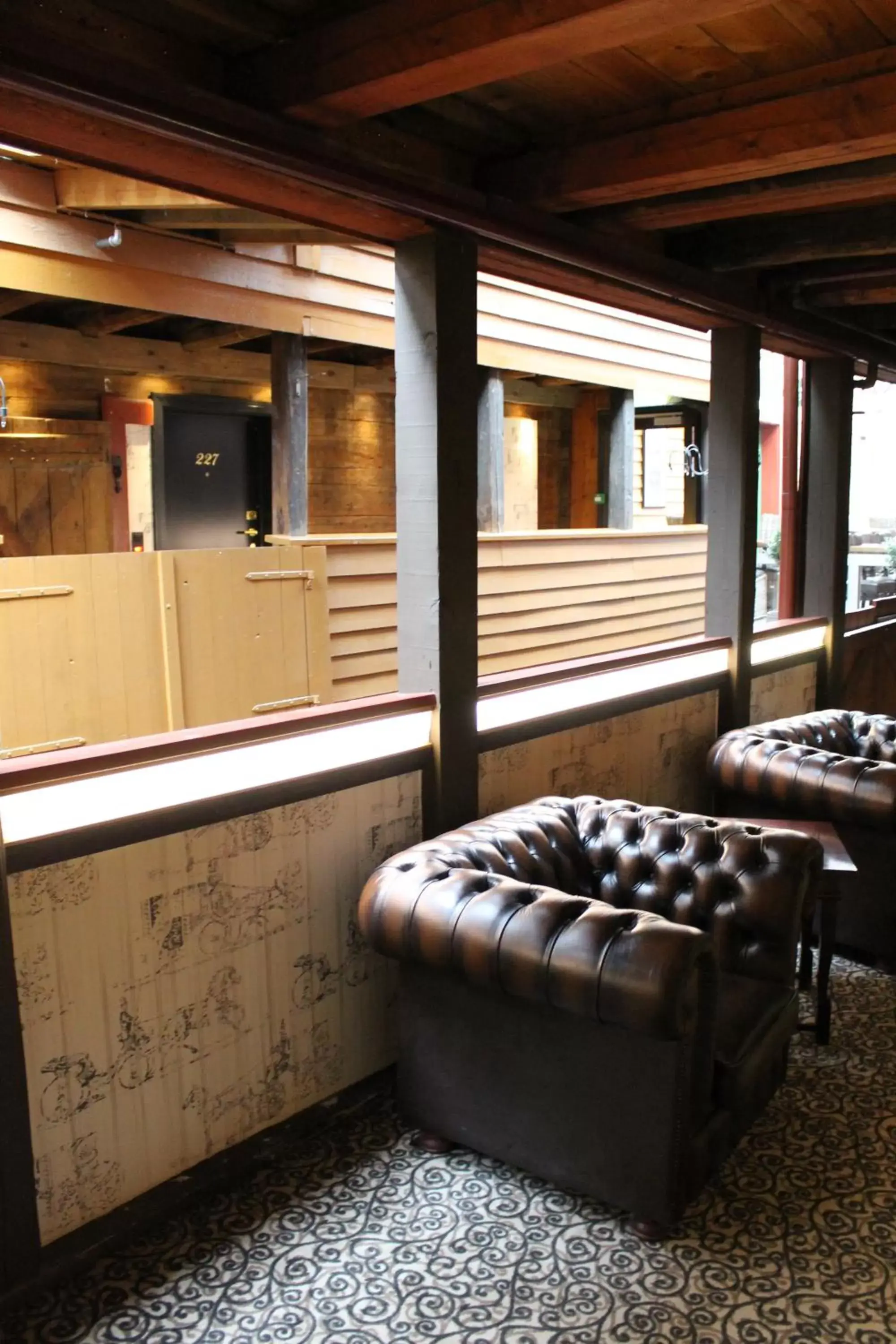 Lounge or bar in Det Hanseatiske Hotel Lounge or bar in Det Hanseatiske Hotel