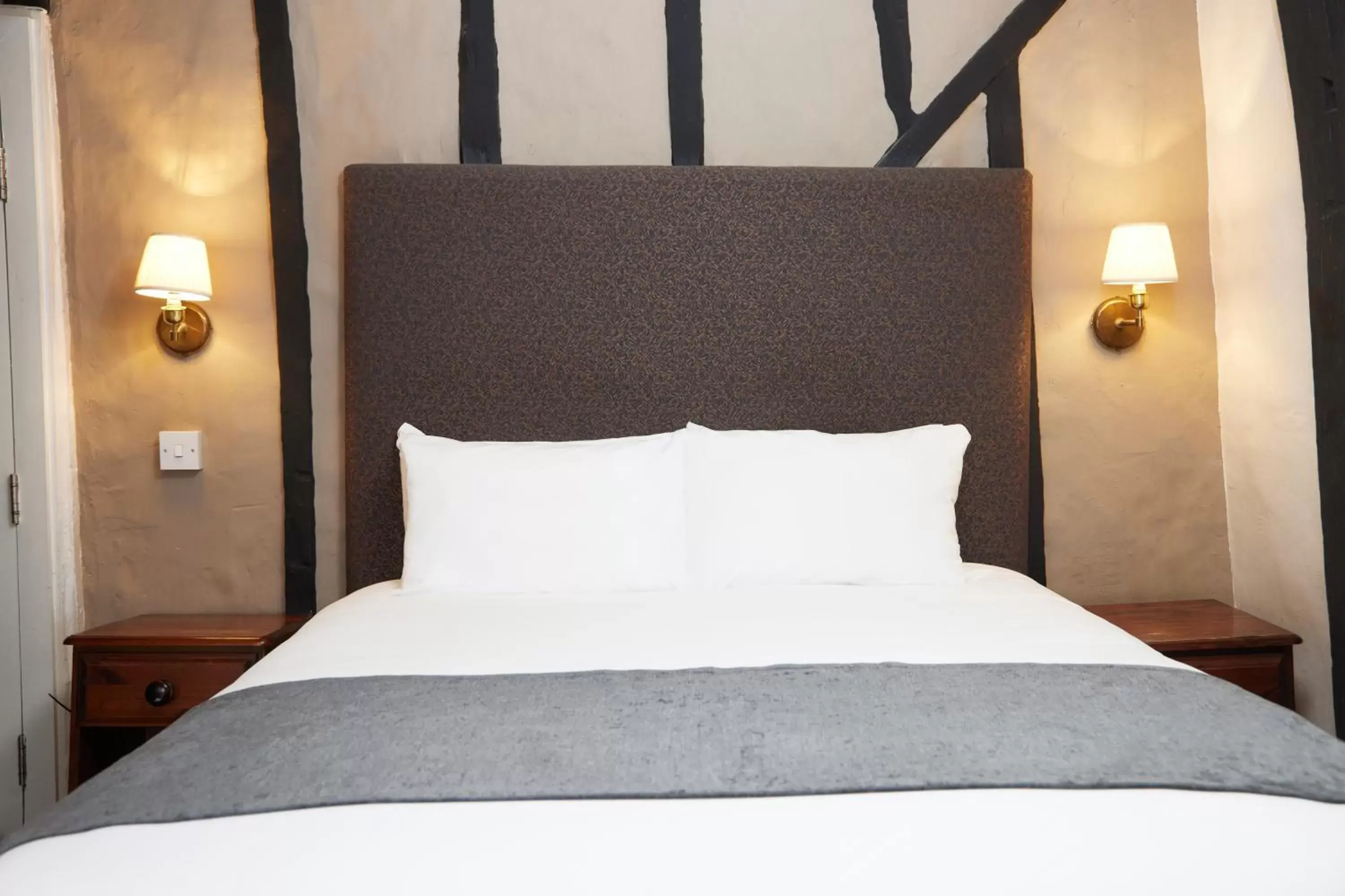 Bedroom, Bed in Bull Hotel by Greene King Inns