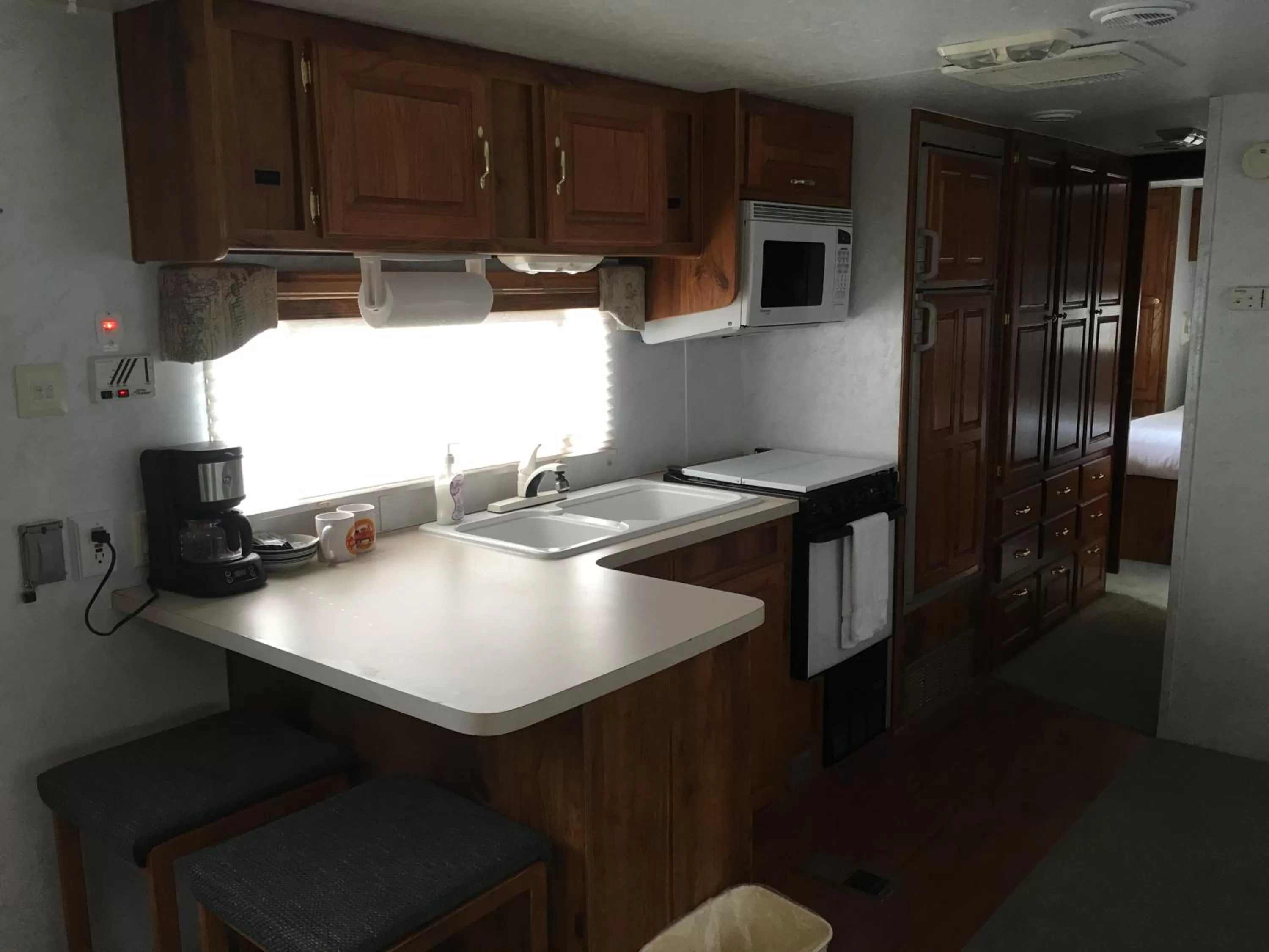 Kitchen or kitchenette in The Canyon Motel & RV Park