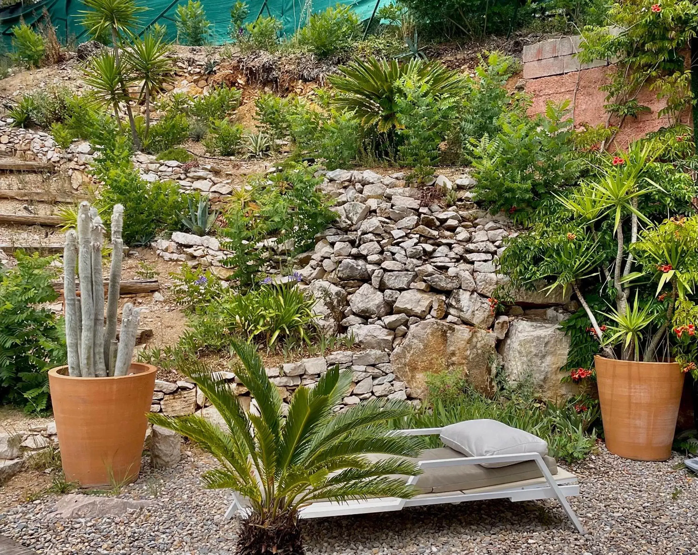 Garden in Hotel de La Plage - Mahogany