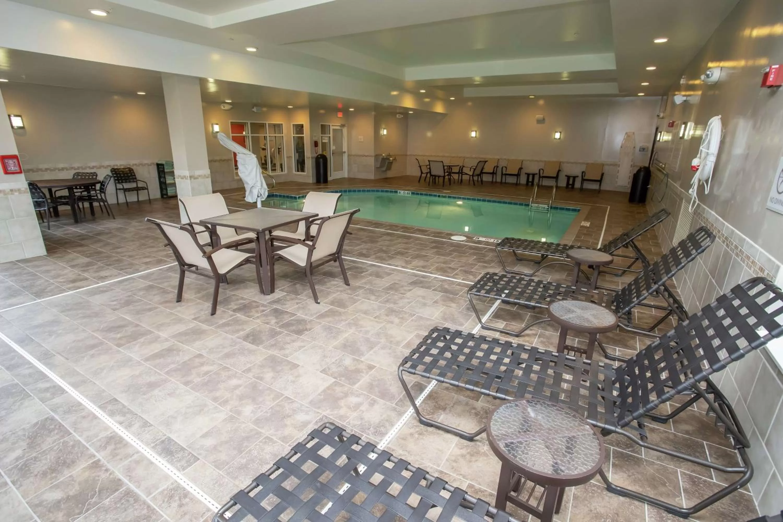 Pool view in Hilton Garden Inn Dayton South - Austin Landing