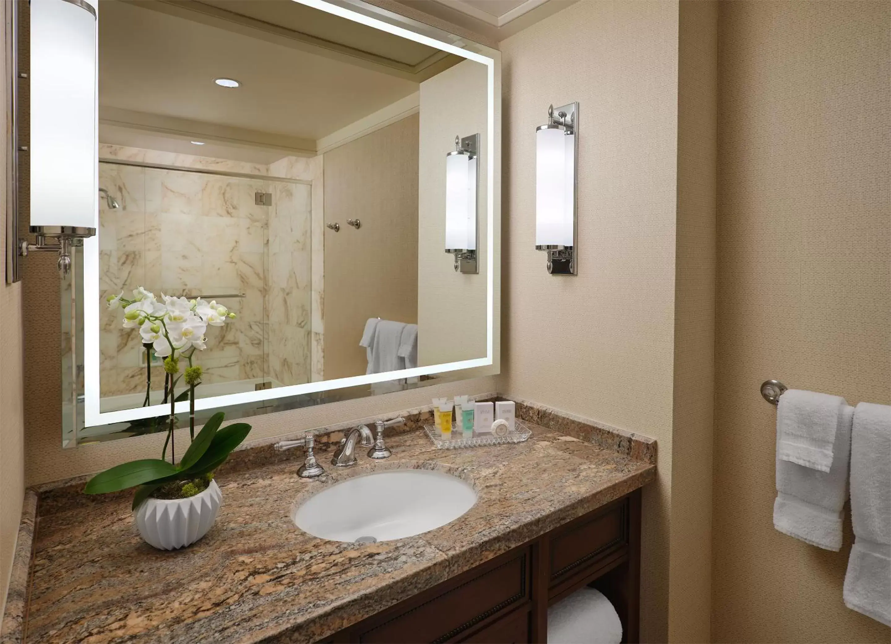 Bathroom in Little America Hotel Salt Lake City Bathroom in Little America Hotel Salt Lake City