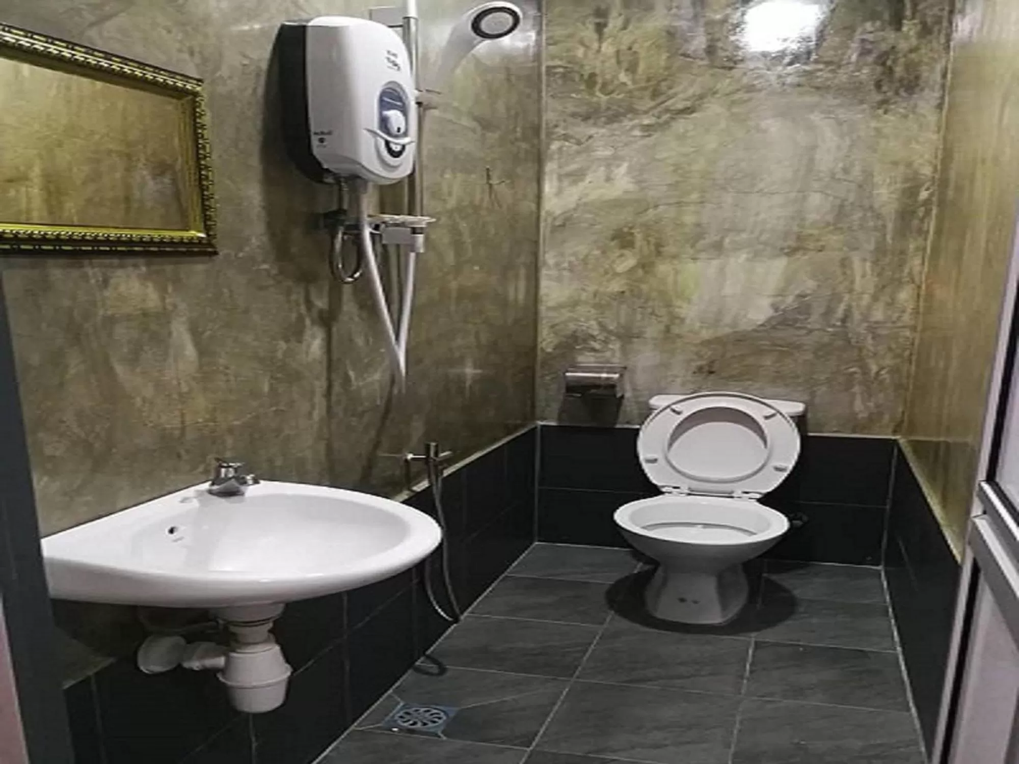 Bathroom in Lucky Hotel