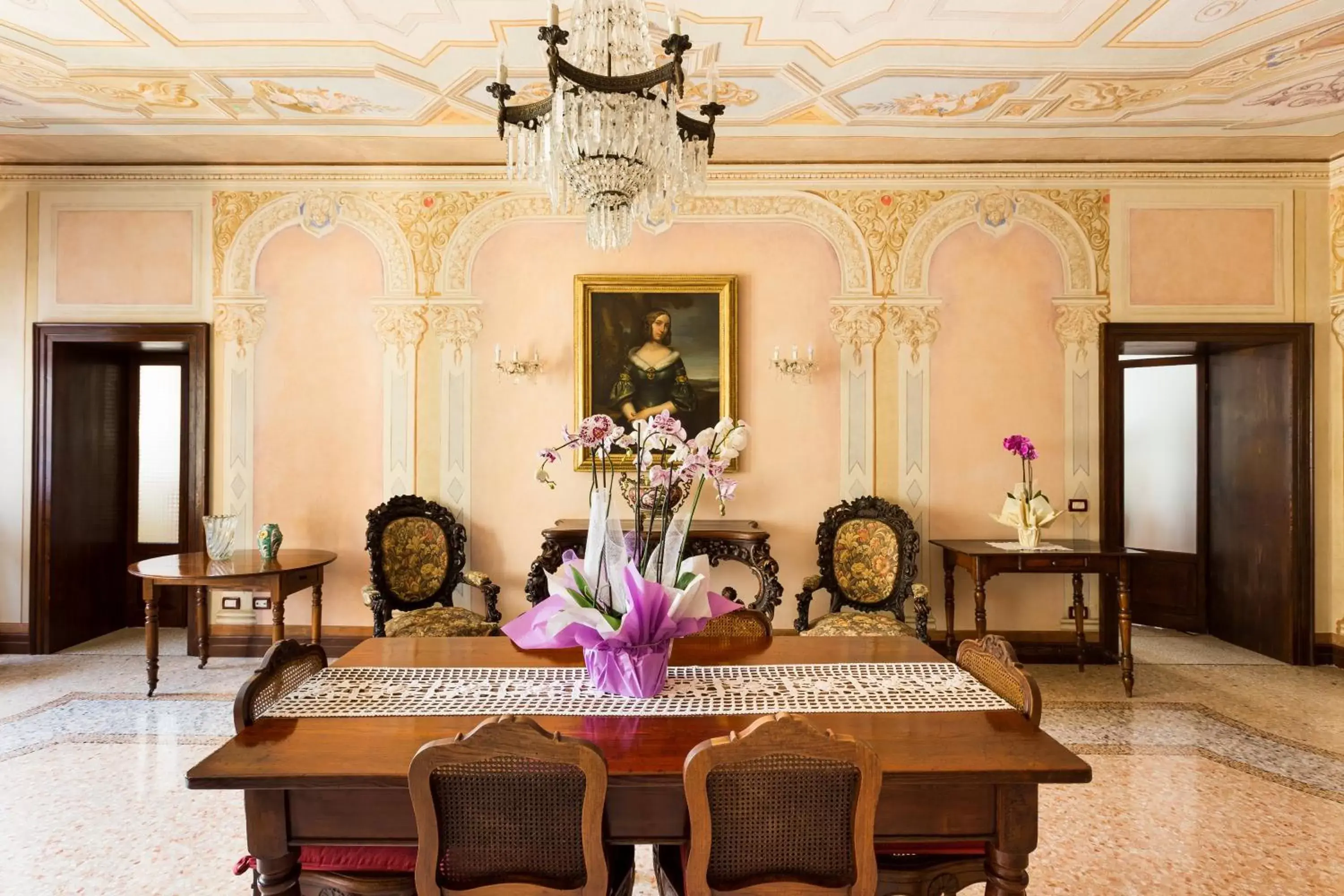 Living room in B&B Villa Nichesola