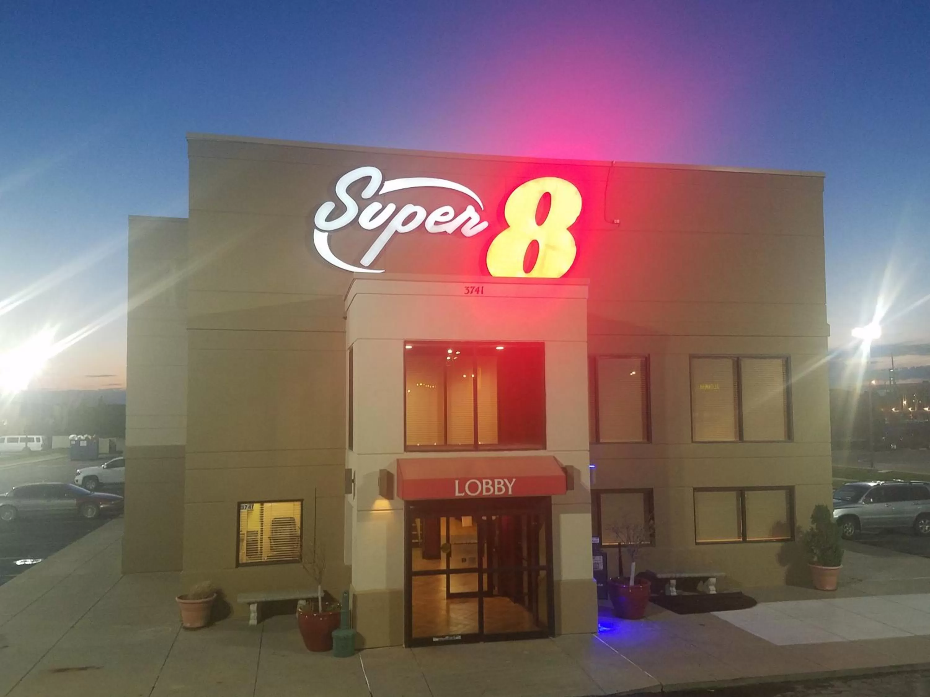 Property building in Super 8 by Wyndham Wichita North